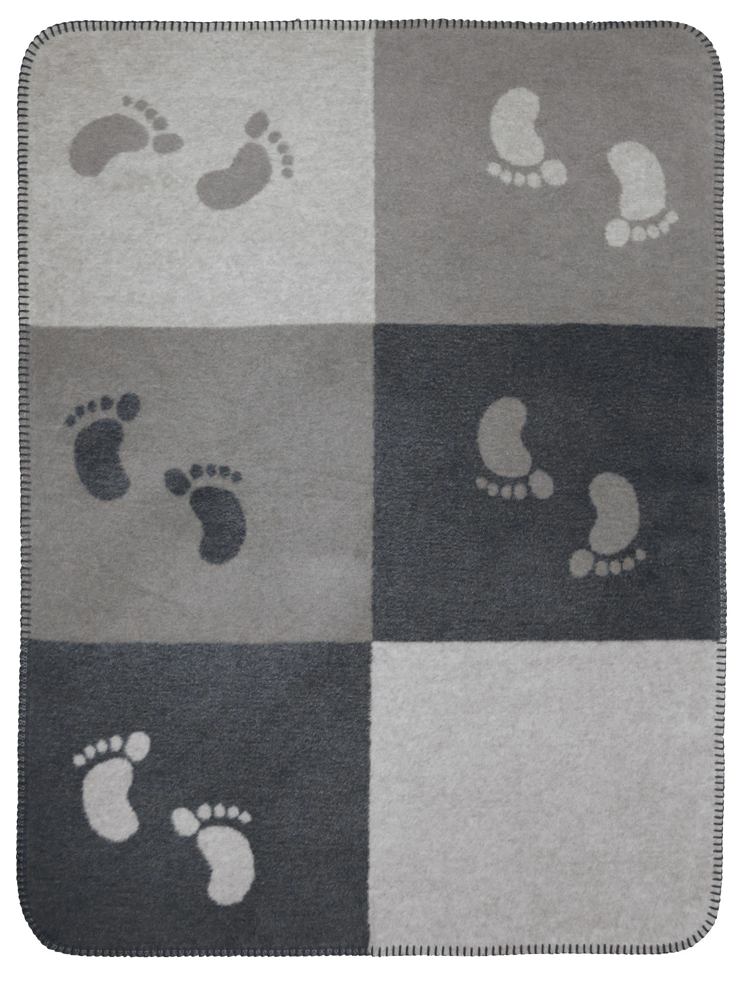 Erwin Müller Babydecke In Grau