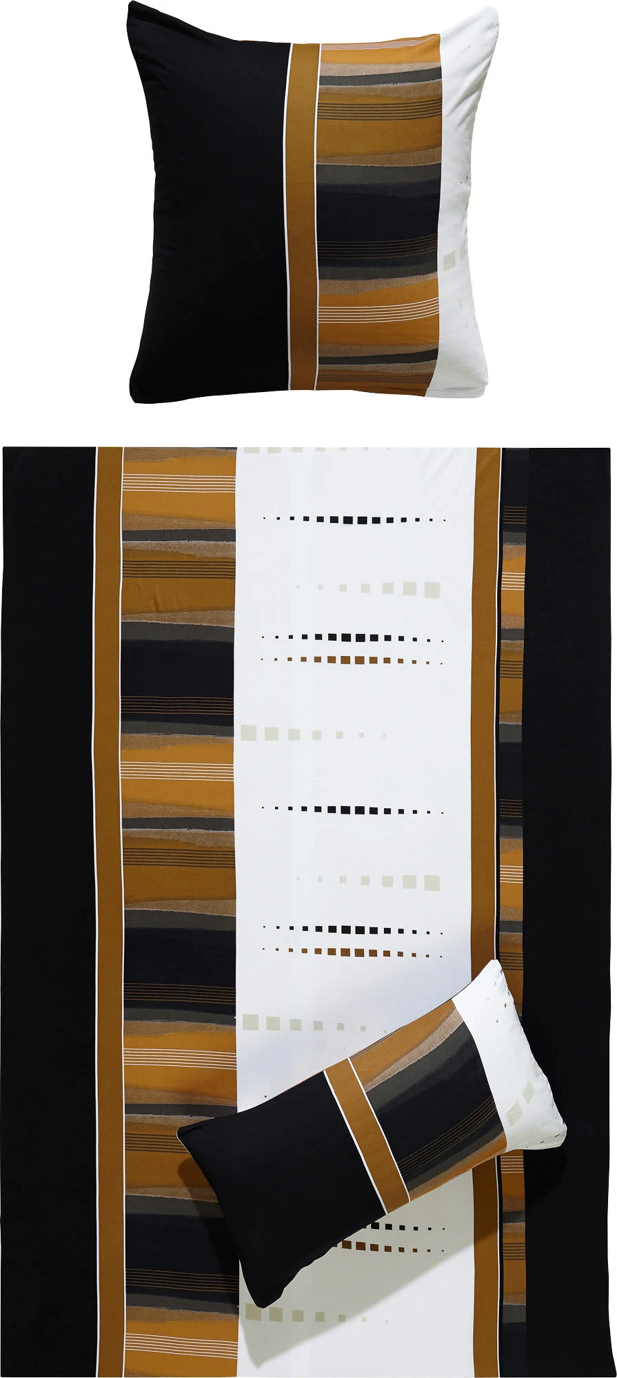 Erwin Müller Bettwäsche In Braun-schwarz