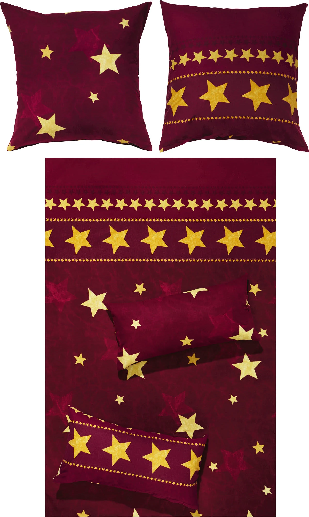 Erwin Müller Bettwäsche In Weinrot