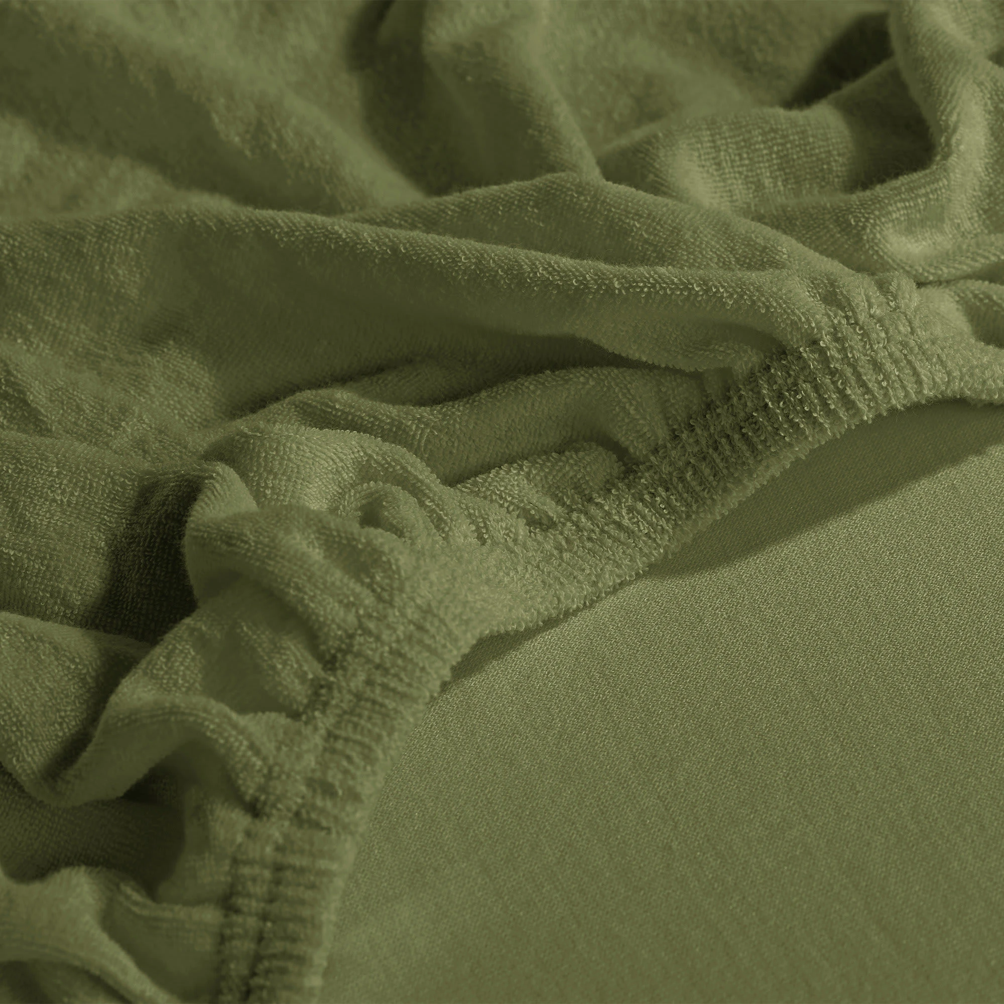 Erwin Müller Boxspring-Spannbettlaken Füssen In Grün – Bild 3