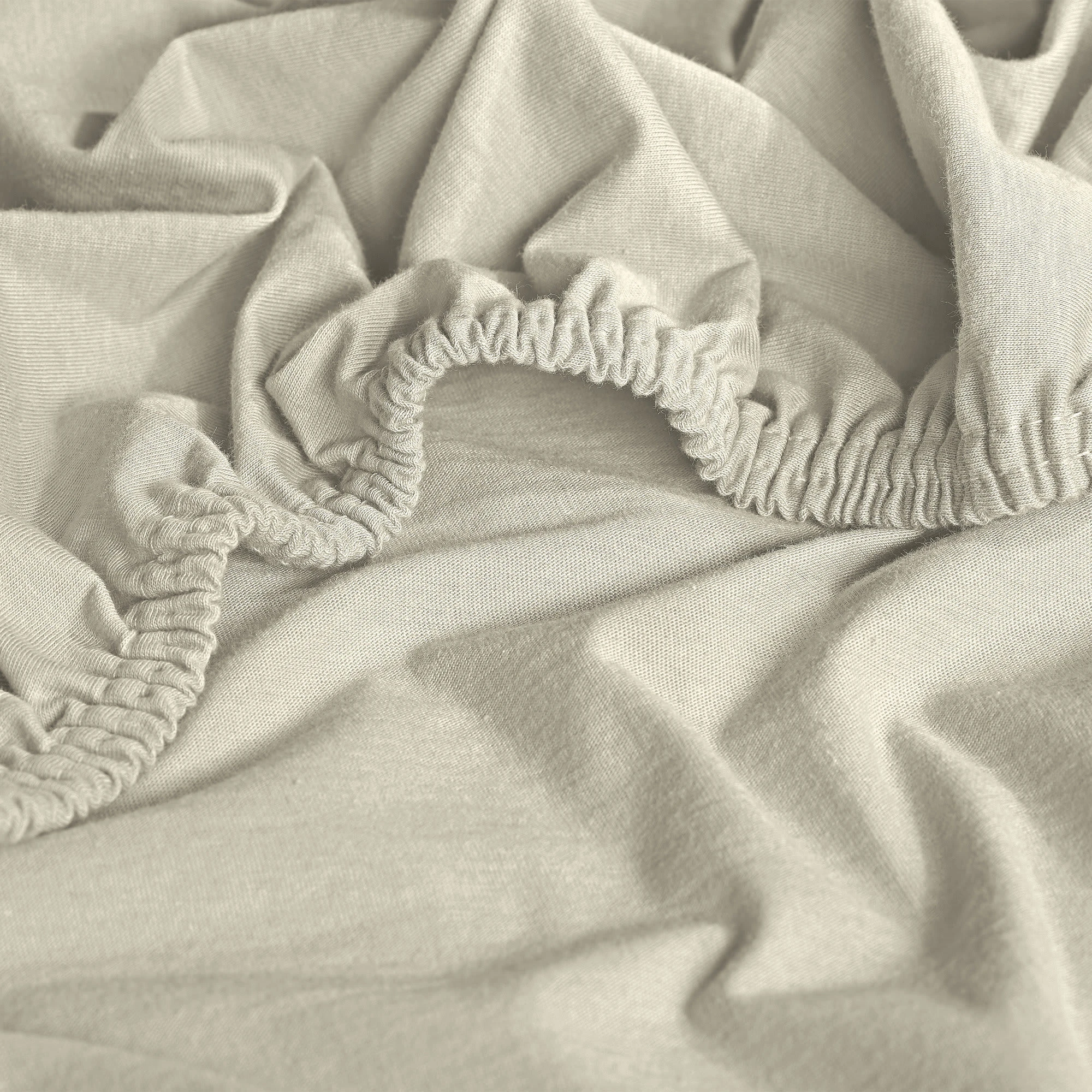 Erwin Müller Boxspring-Spannbettlaken Regensburg In Wollweiß – Bild 3