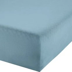 Erwin Müller Boxspringbett-Spannbettlaken Freising In Blau