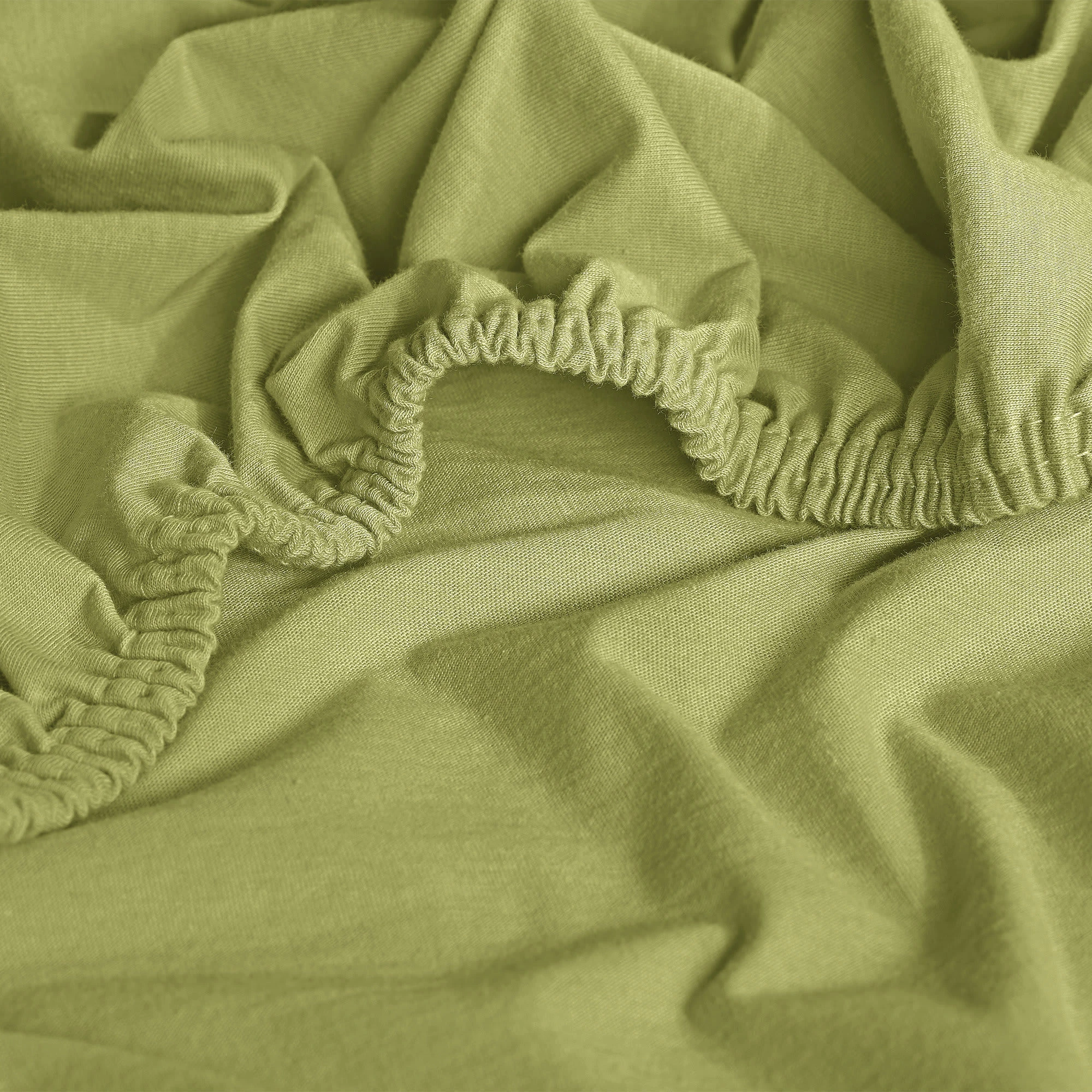 Erwin Müller Boxspringbett-Spannbettlaken Freising In Lindgrün – Bild 3