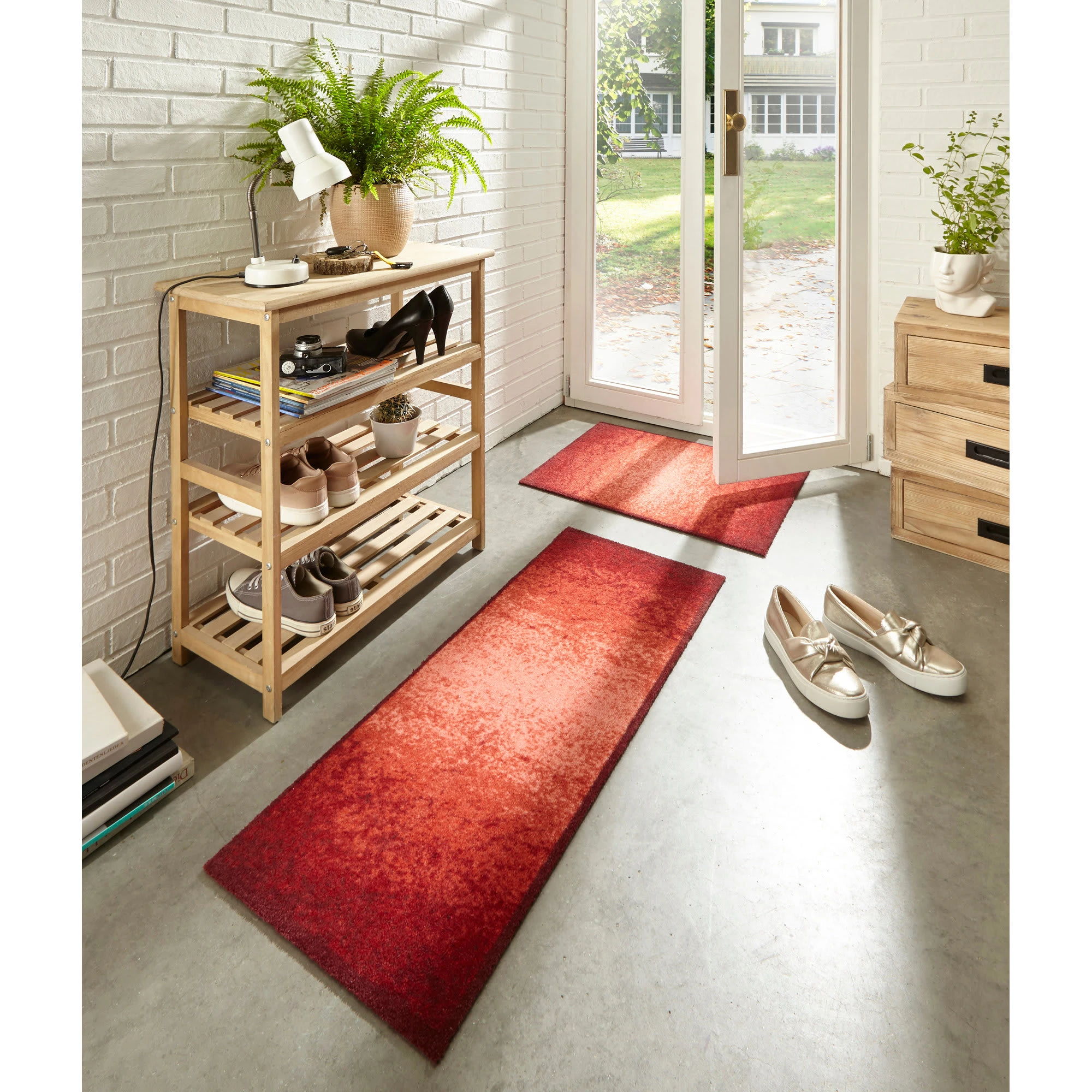 Erwin Müller Fußmatte In Weinrot – Bild 2