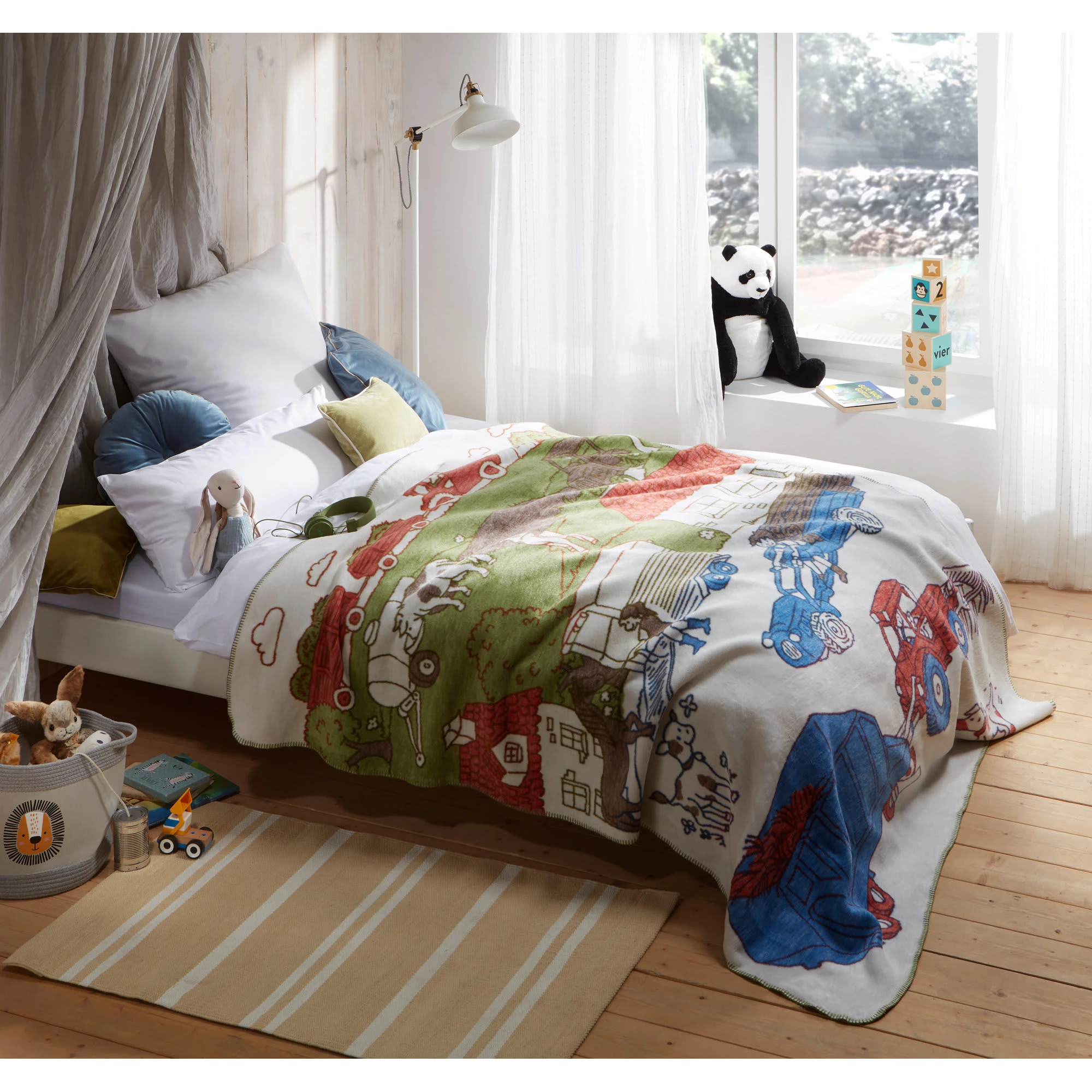 Erwin Müller Kinderdecke In Bunt – Bild 2