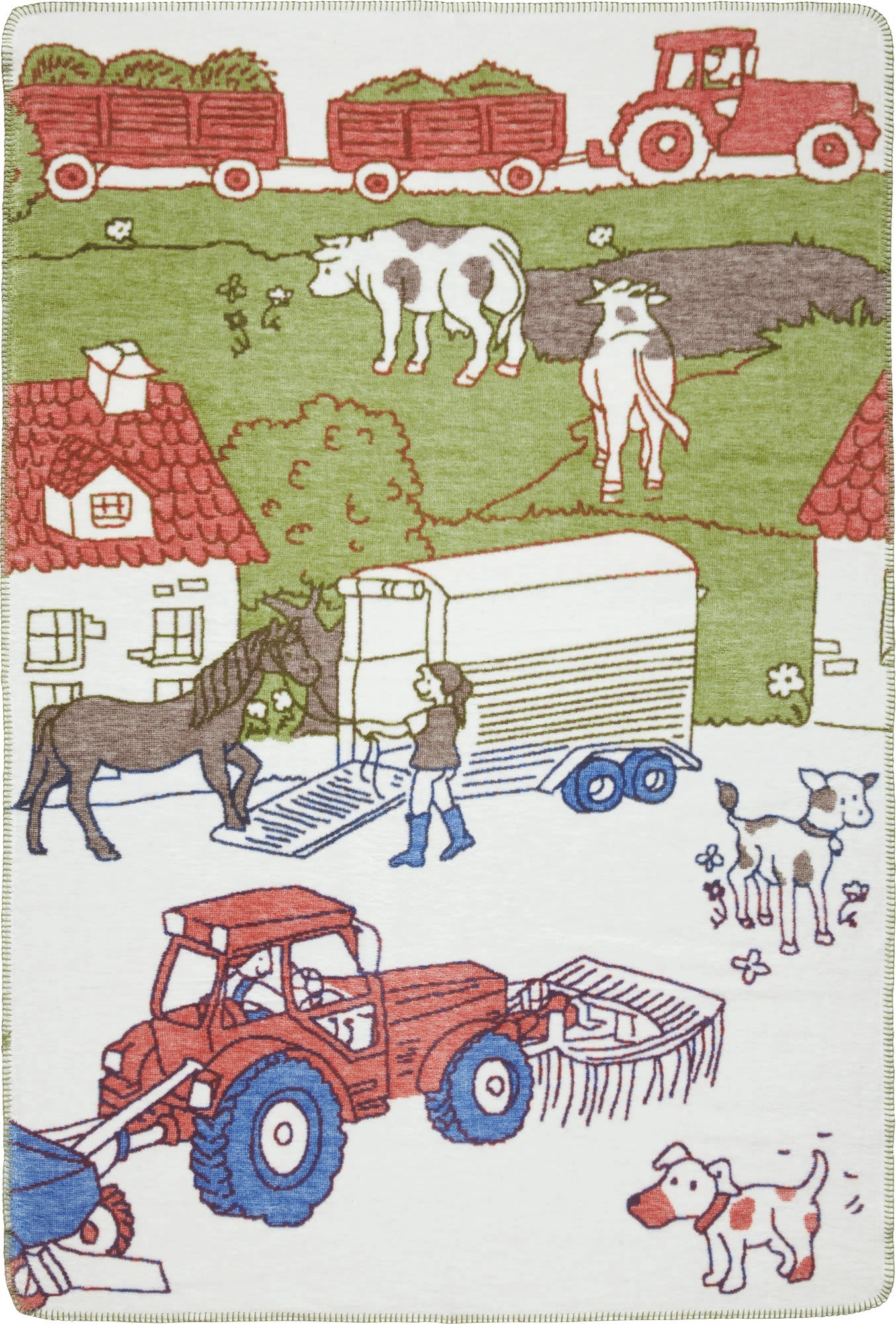 Erwin Müller Kinderdecke In Bunt