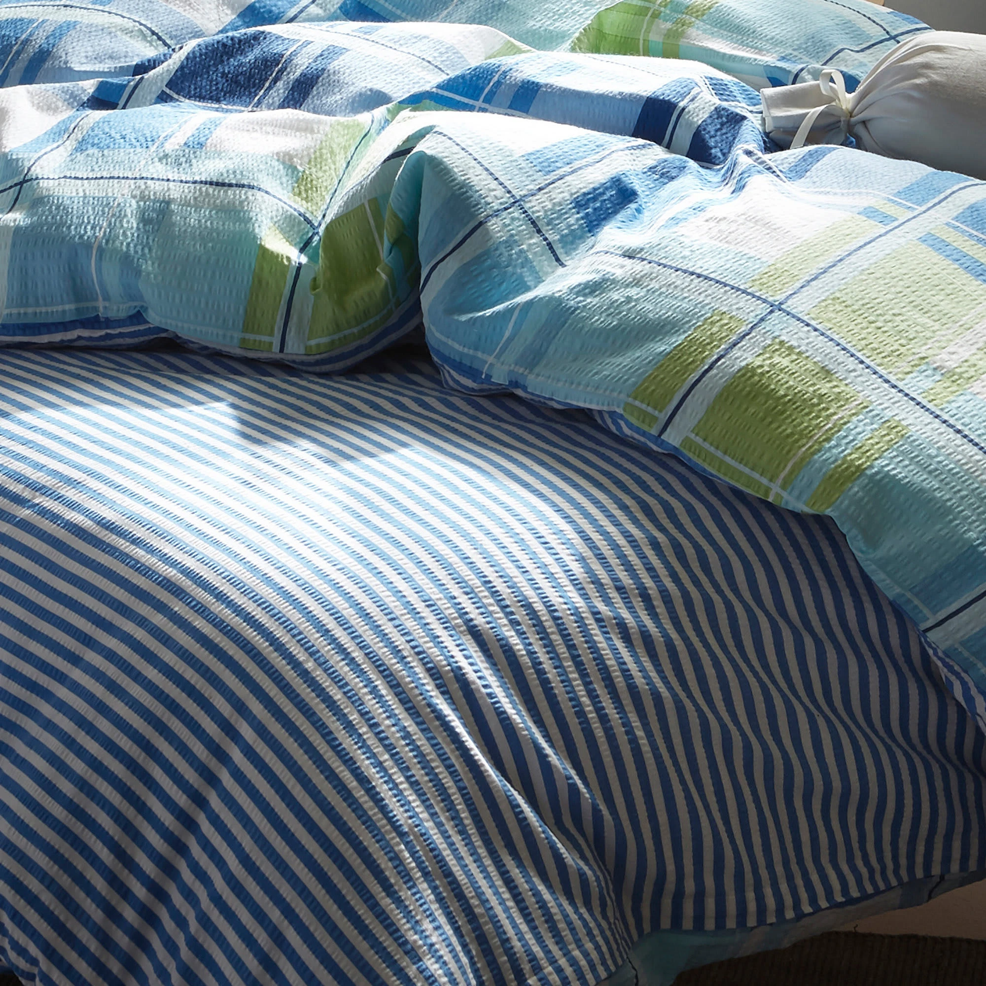 Erwin Müller Kissenbezug In Blau-grün – Bild 2