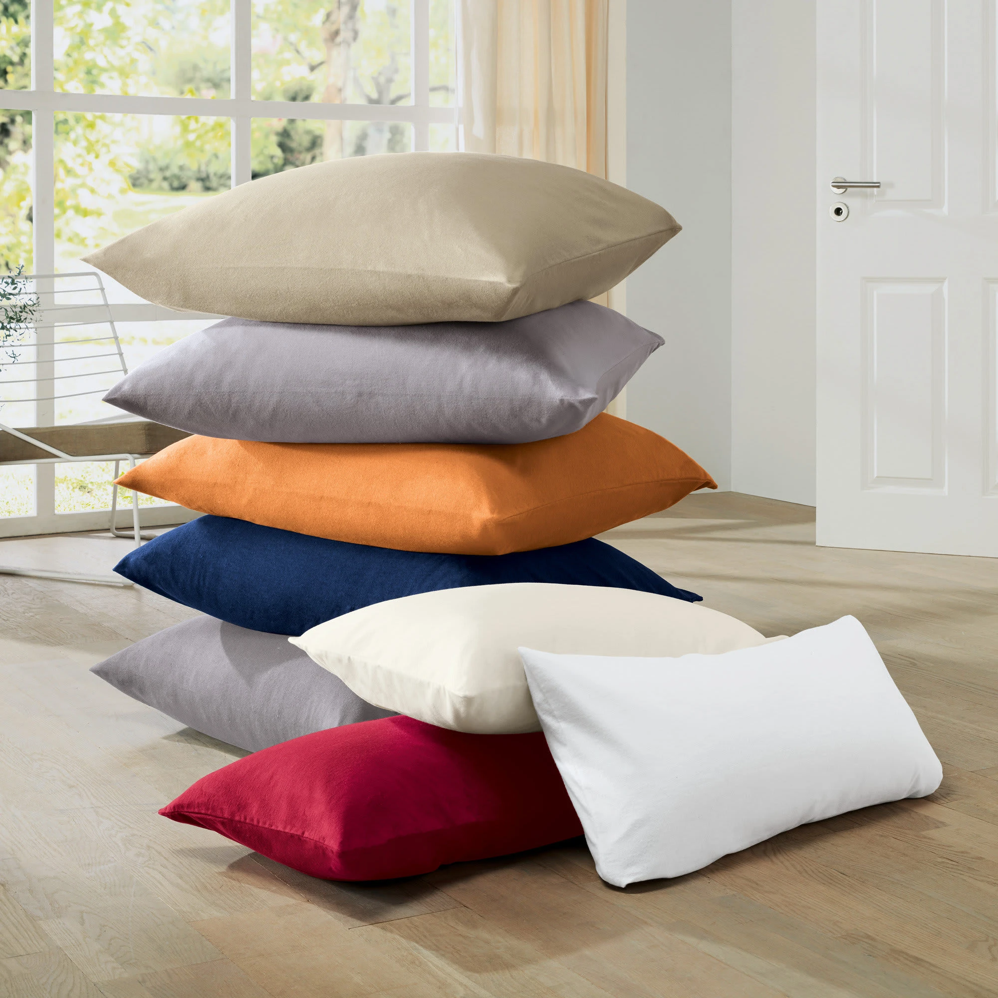 Erwin Müller Kissenbezug In Dunkelblau – Bild 2