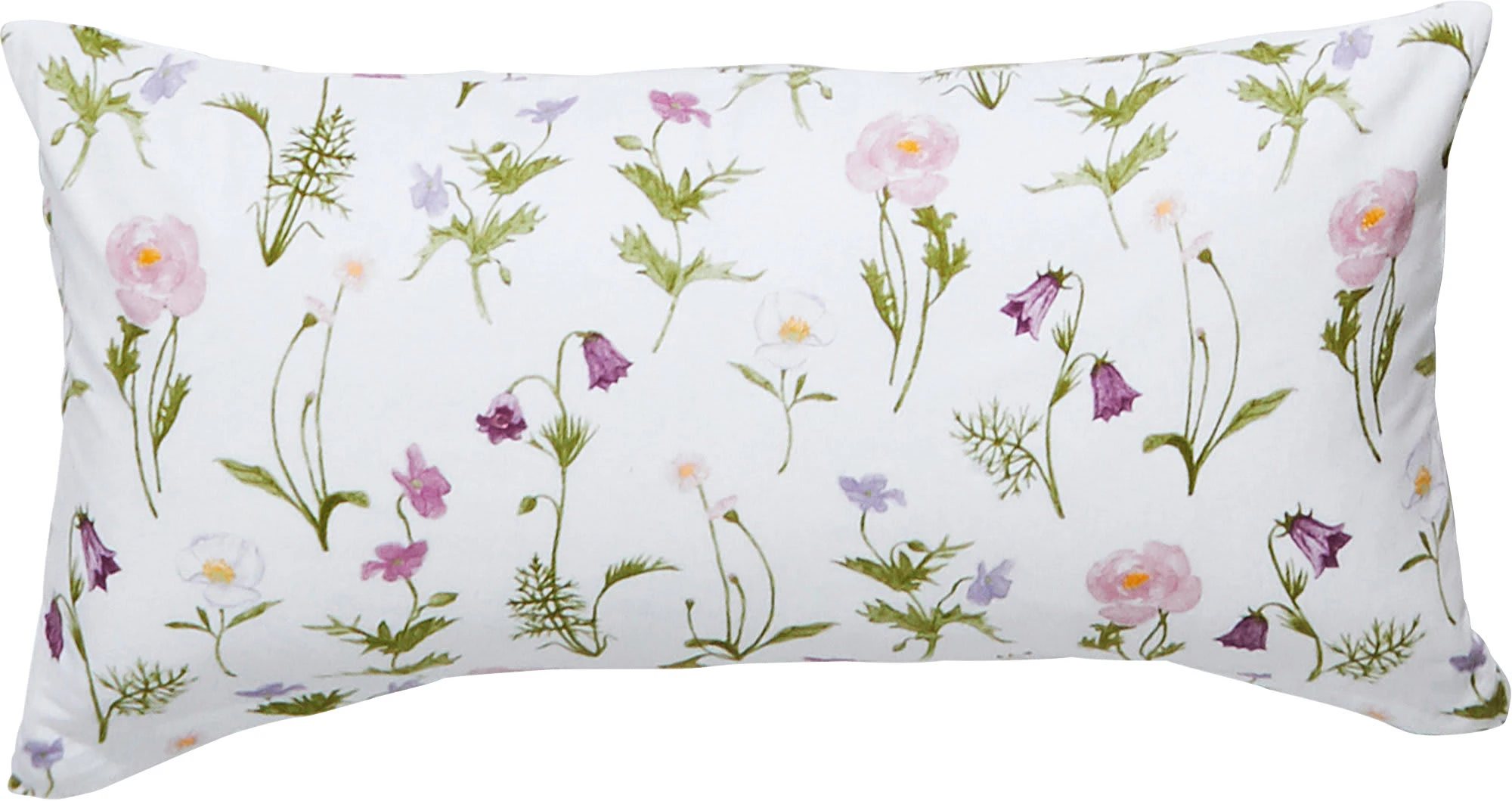 Erwin Müller Kissenbezug In Grün-rosé-weiß