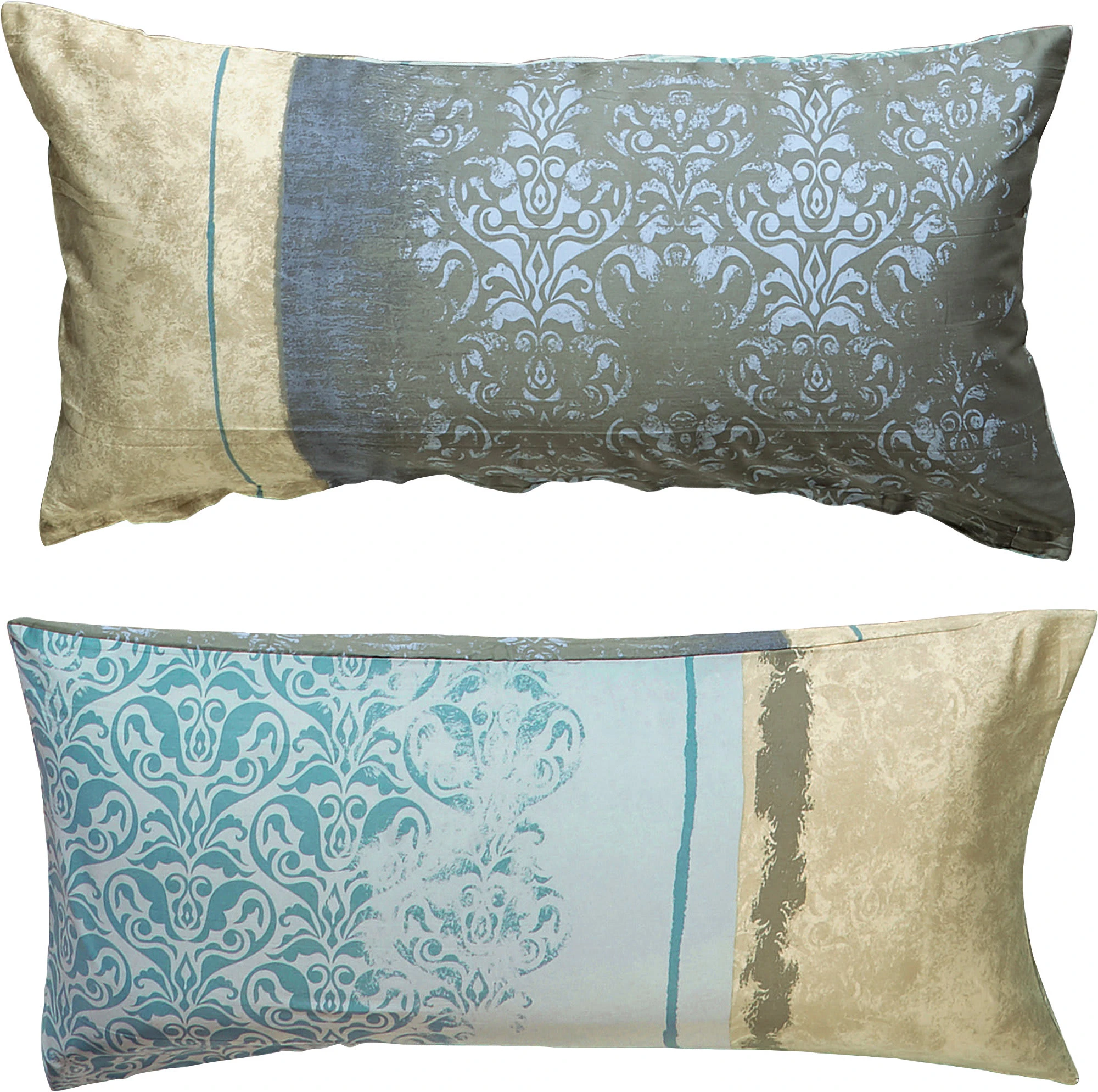 Erwin Müller Kissenbezug In Mint-silber