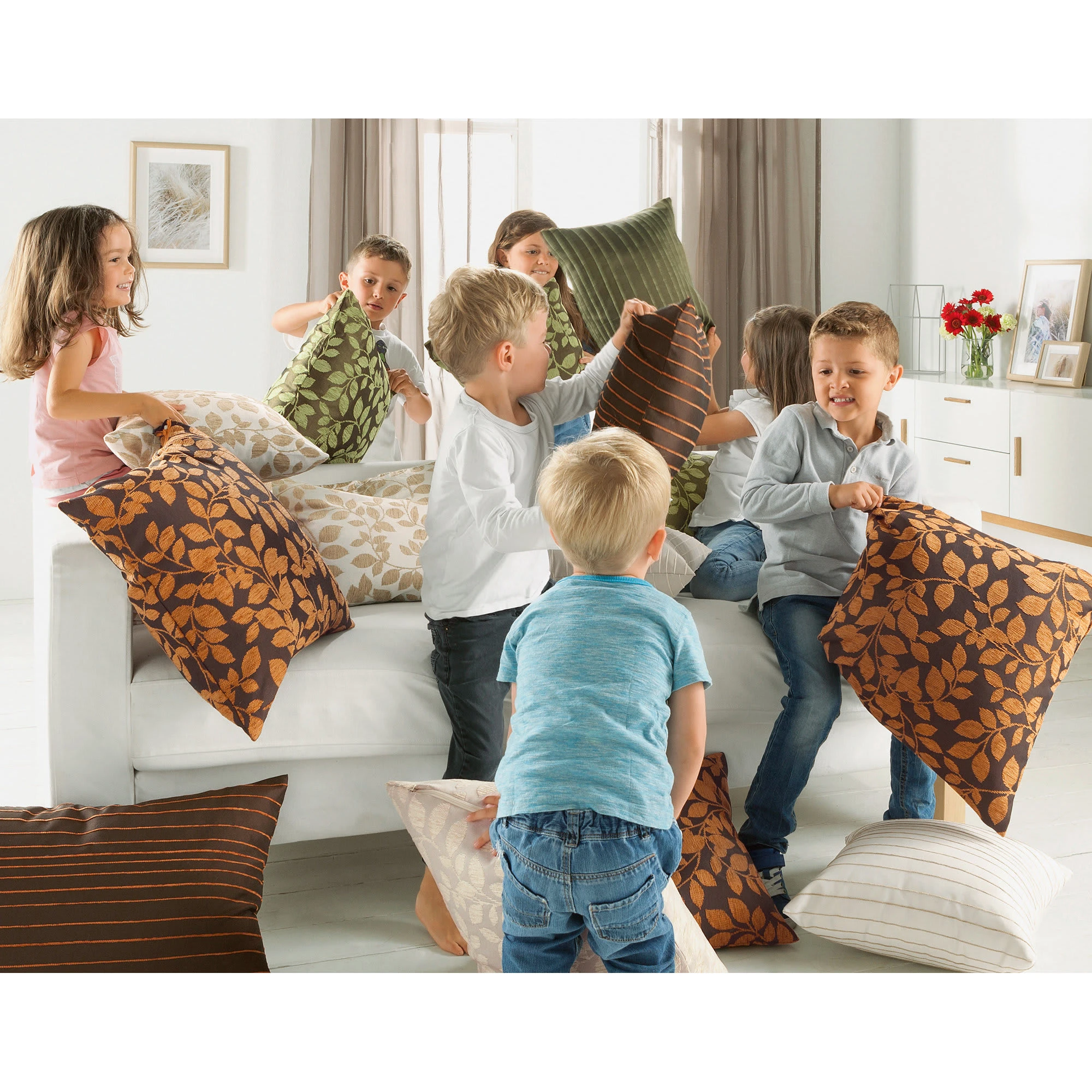 Erwin Müller Kissenhülle In Terra/braun – Bild 3