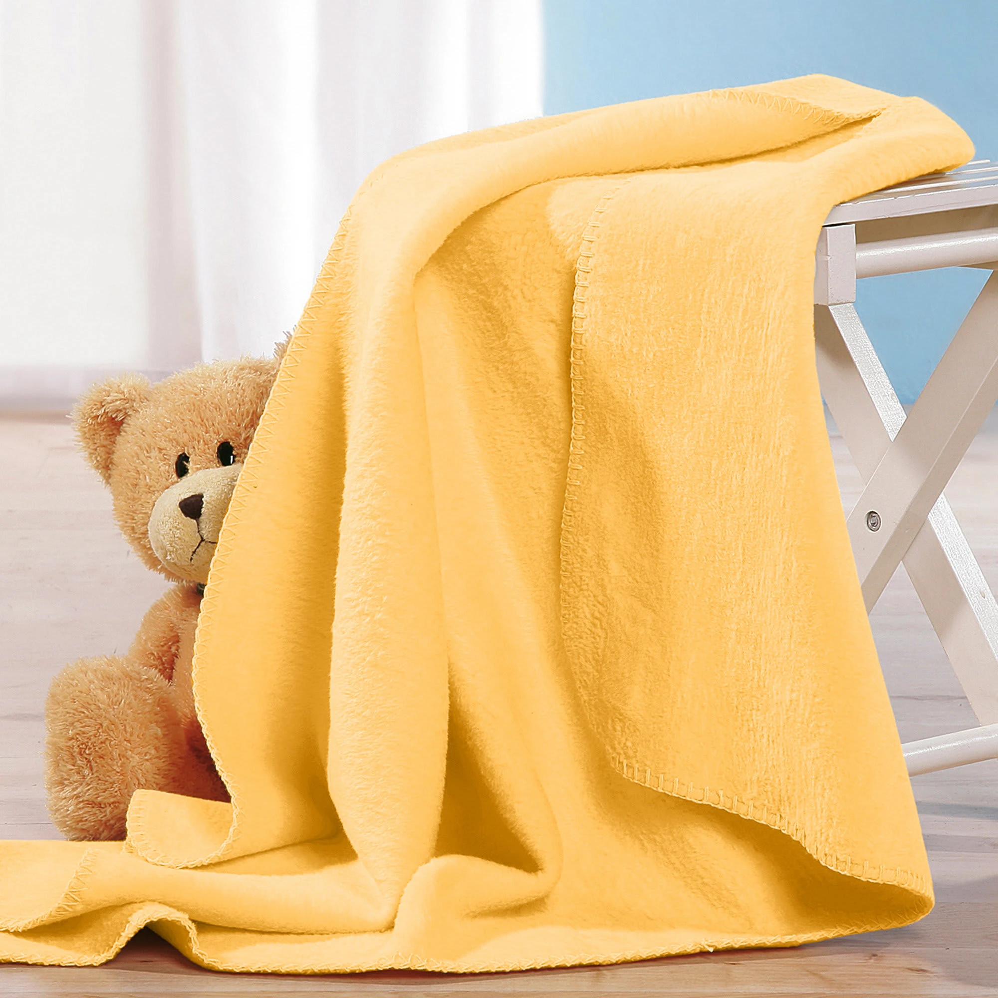 Erwin Müller Kuscheldecke In Gelb – Bild 2