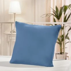 Erwin Müller Kuschelkissenbezug In Rauchblau