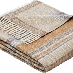 Erwin Müller Plaid In Beige