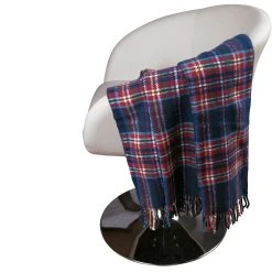 Erwin Müller Plaid In Blau