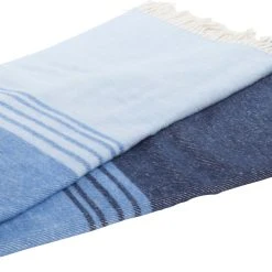 Erwin Müller Plaid In Blau