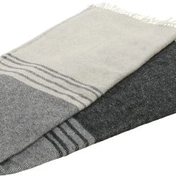 Erwin Müller Plaid In Grau