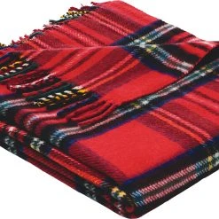 Erwin Müller Plaid In Rot