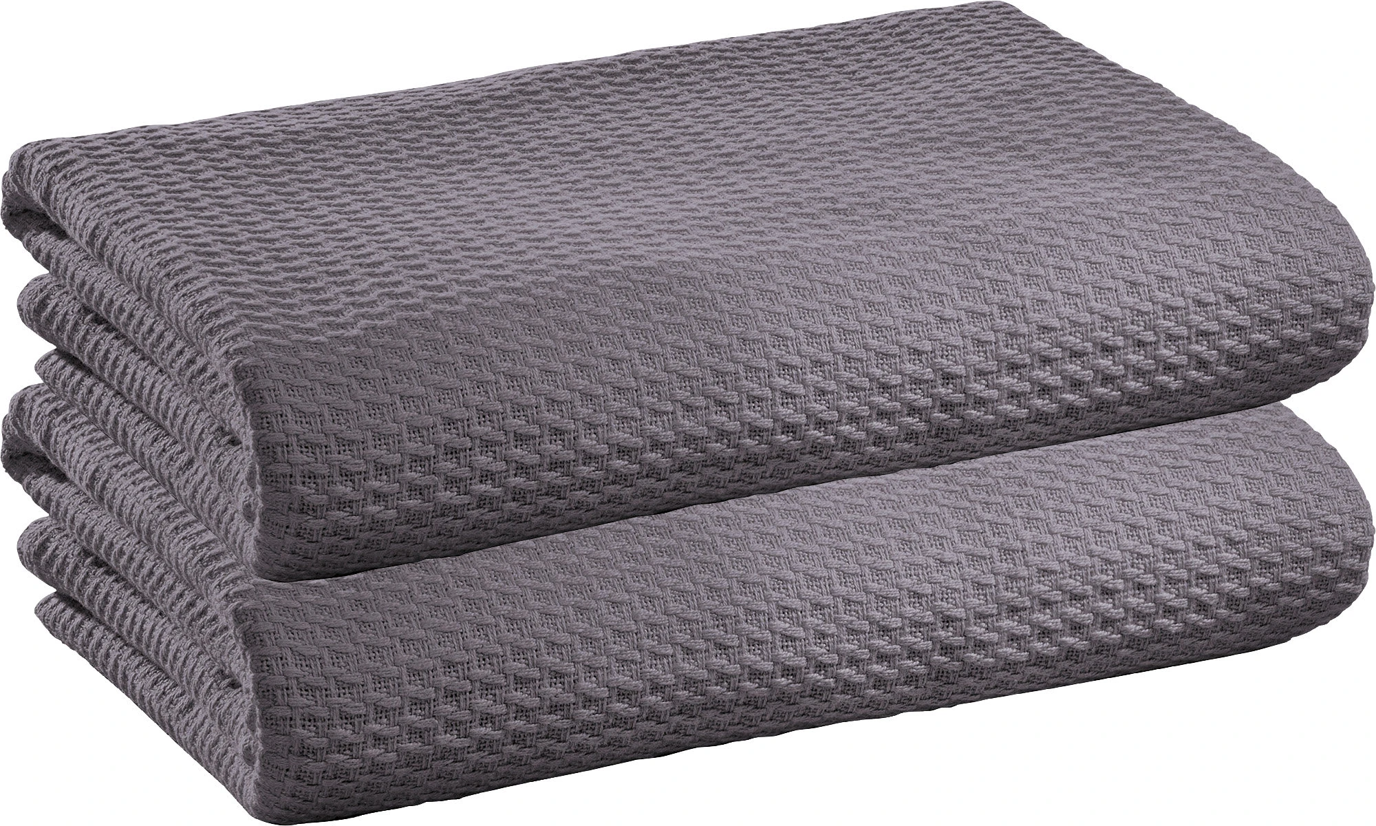 Erwin Müller Sommer-Decke 2er-Pack In Grau