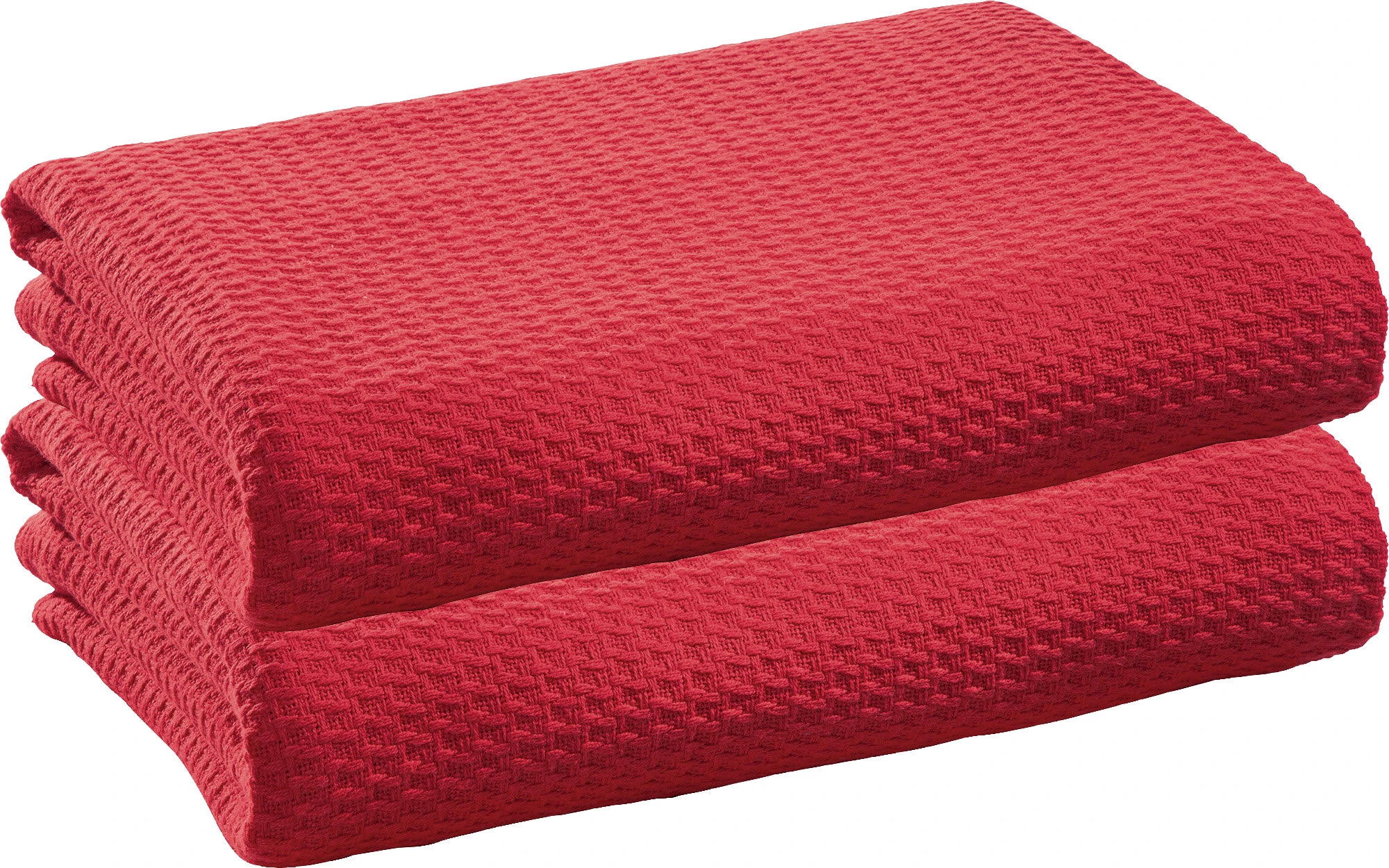 Erwin Müller Sommer-Decke 2er-Pack In Rot