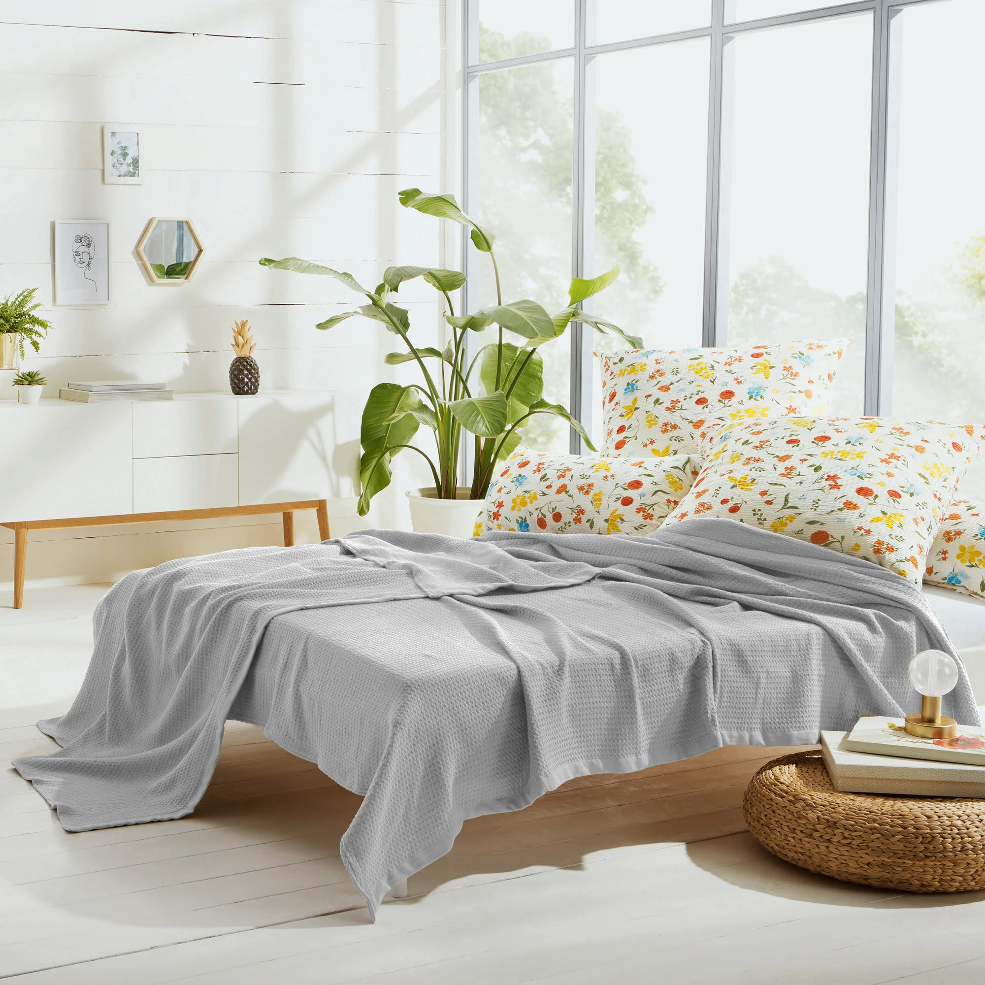 Erwin Müller Sommer-Decke In Silbergrau â Bild 4