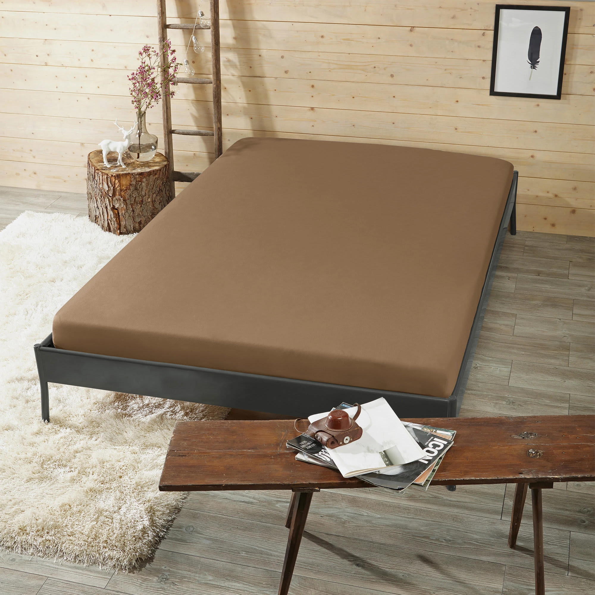 Erwin Müller Spannbettlaken Memmingen In Braun – Bild 2