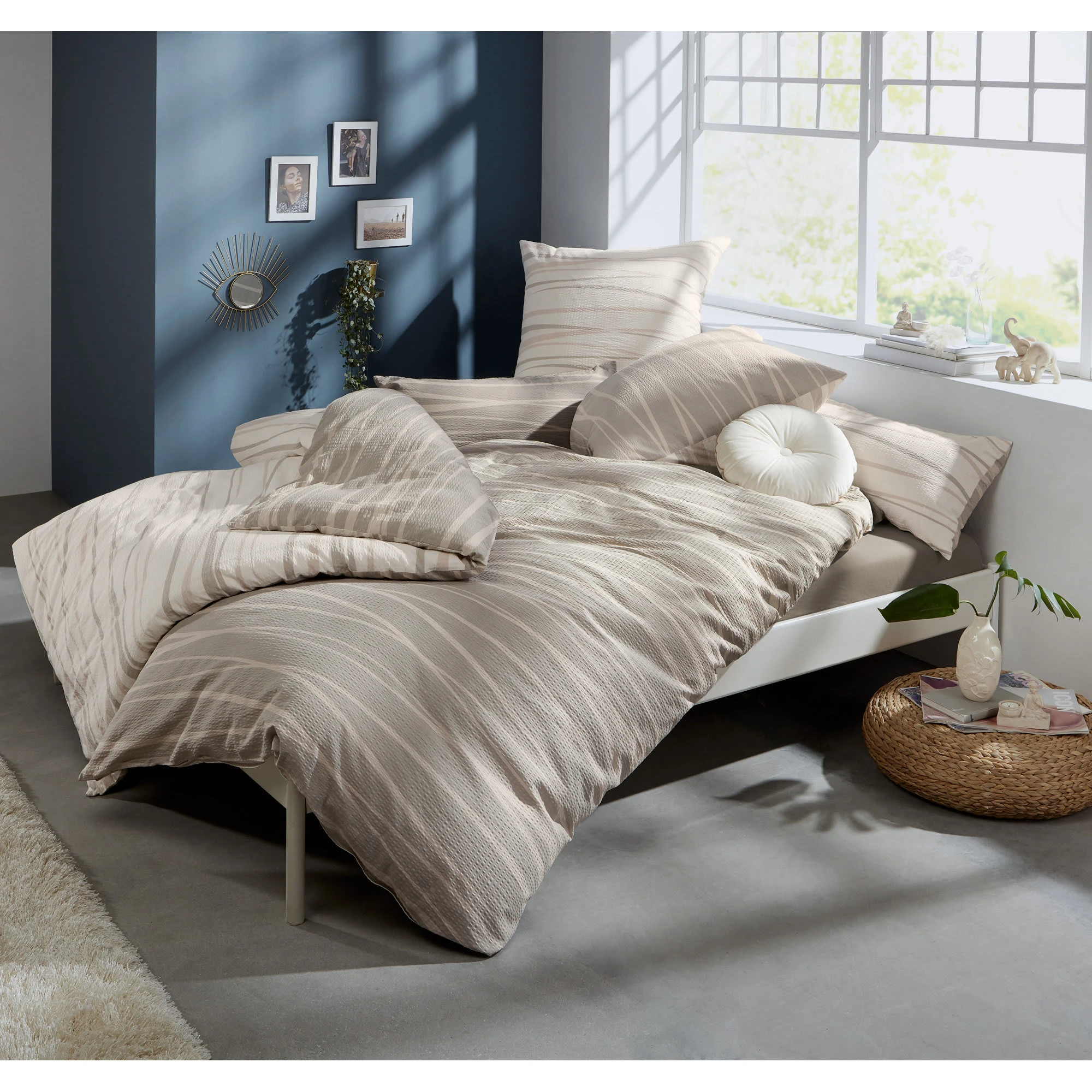 Erwin Müller Wendebettwäsche In Beige – Bild 3