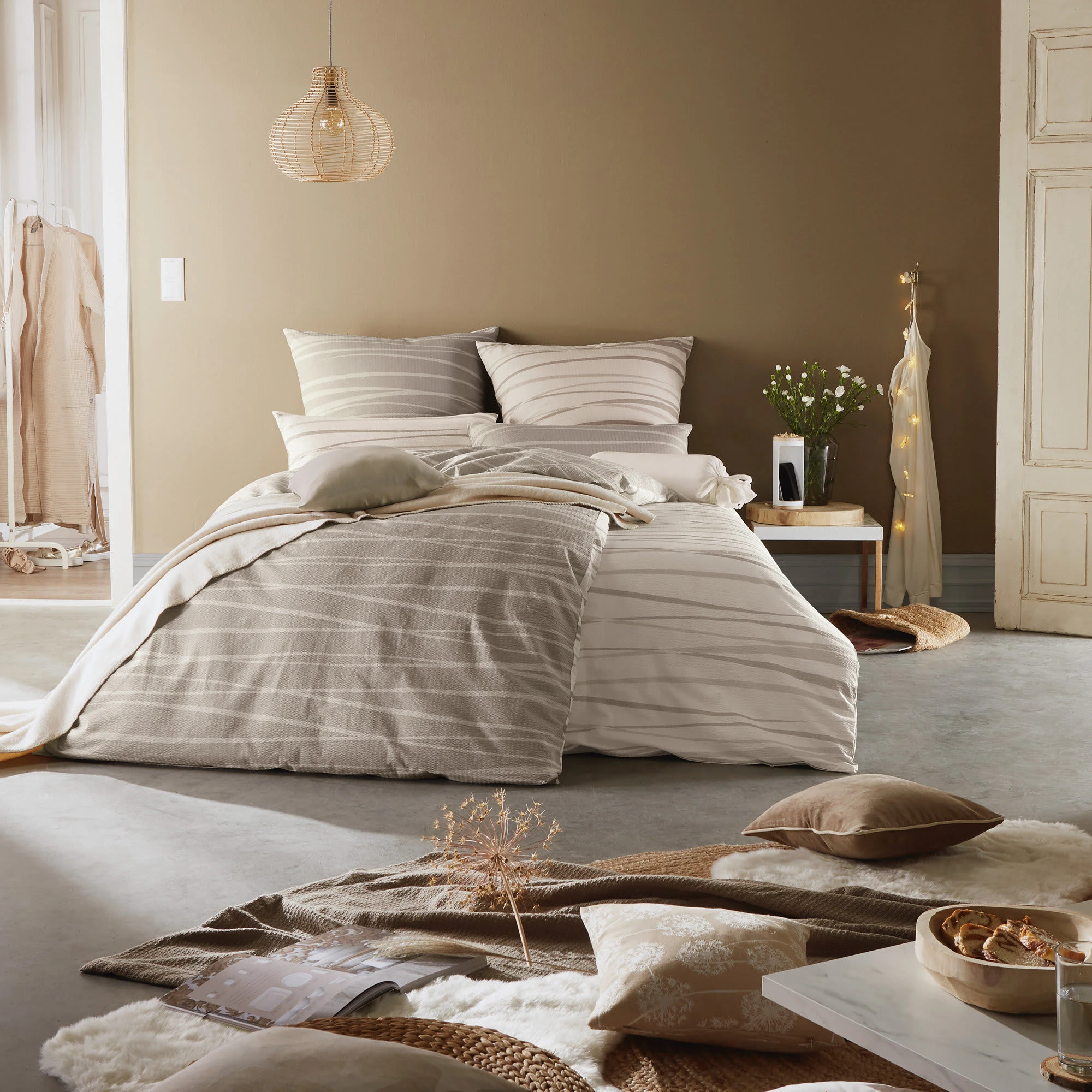 Erwin Müller Wendebettwäsche In Beige – Bild 4