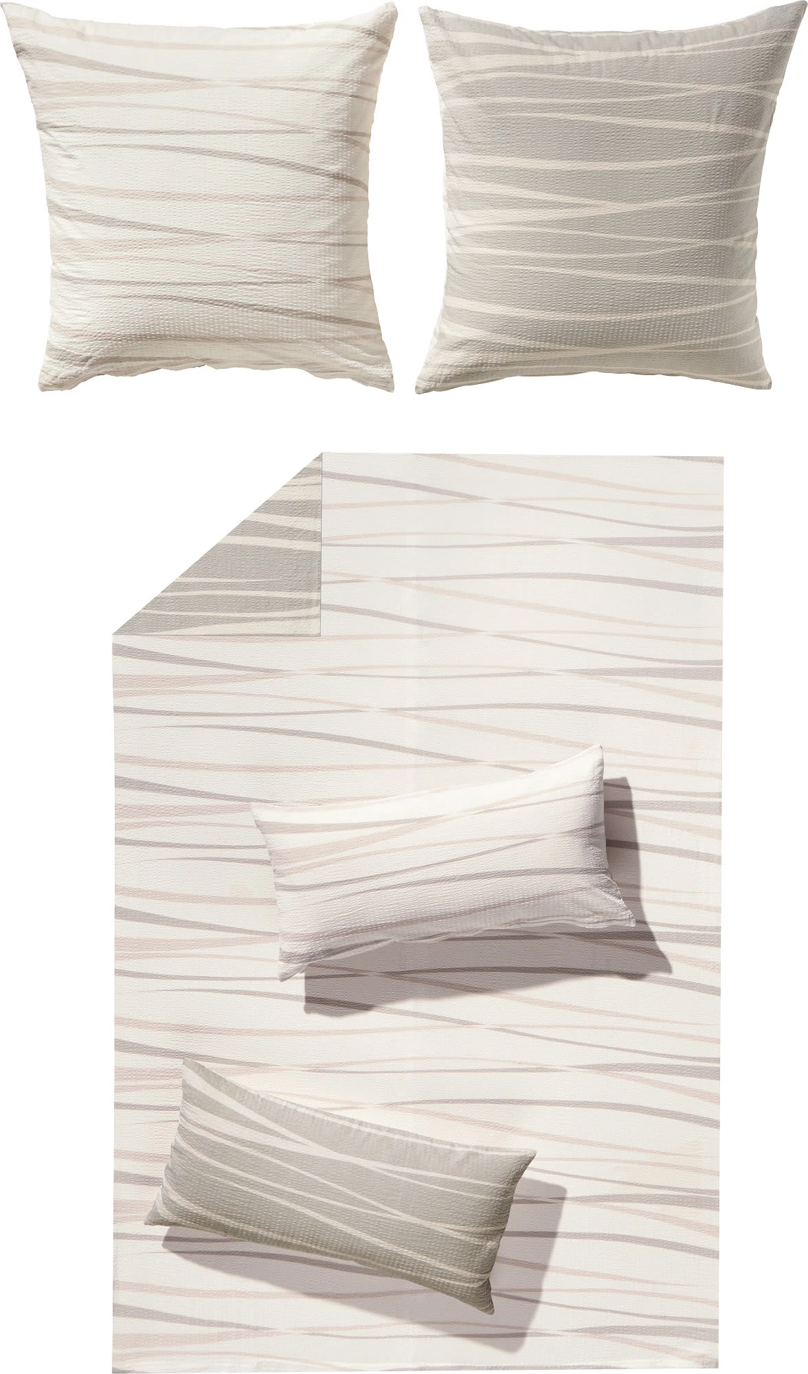 Erwin Müller Wendebettwäsche In Beige