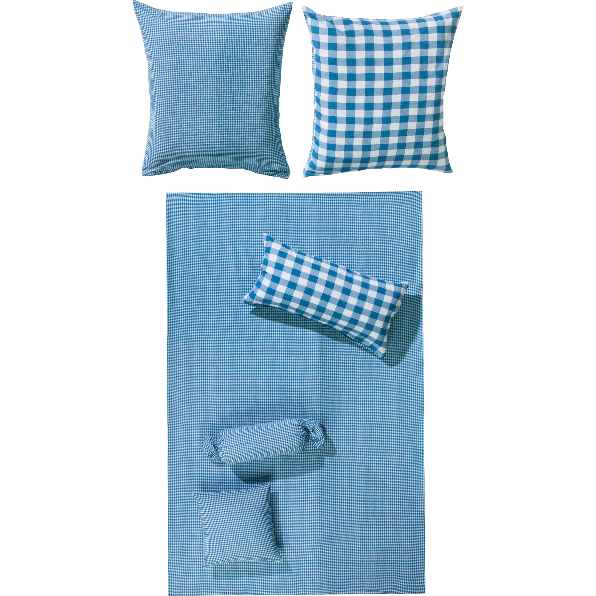 Erwin Müller Wendebettwäsche In Blau-weiß – Bild 2