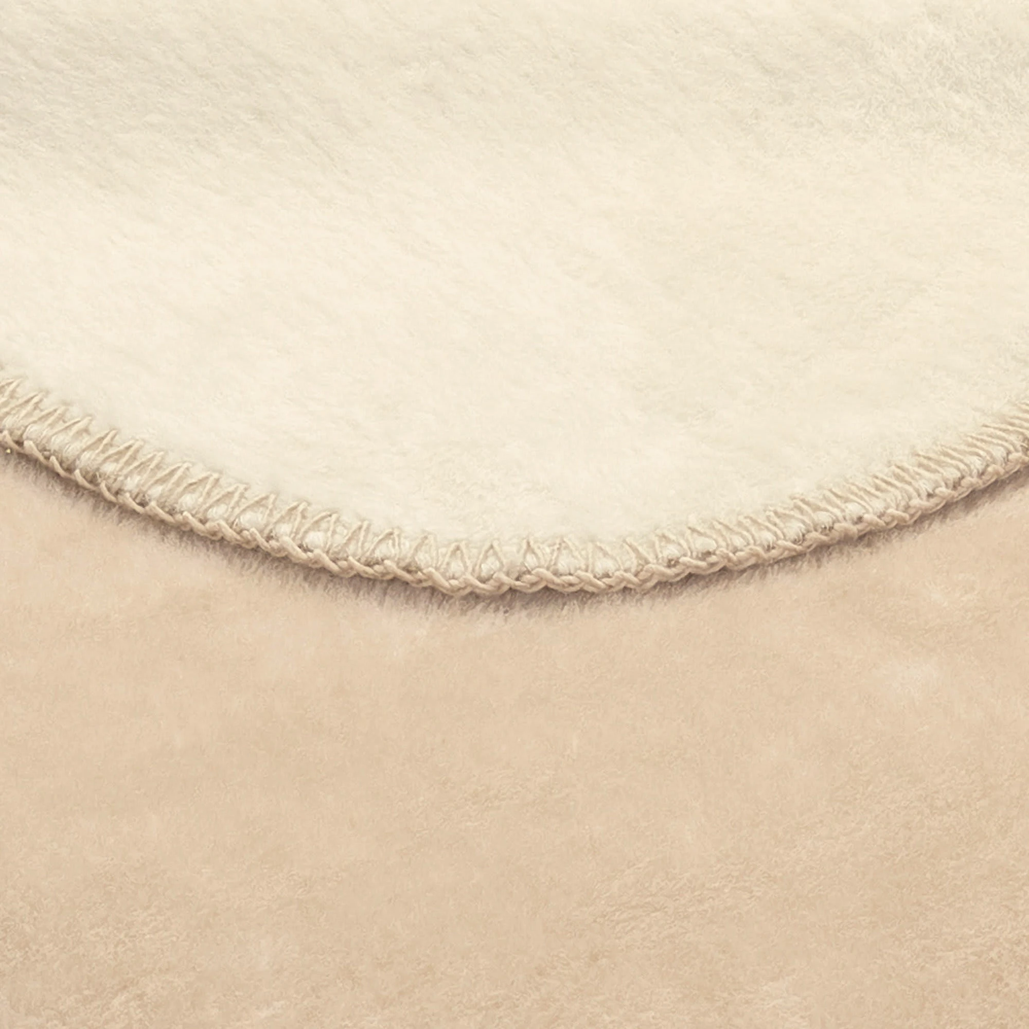 Erwin Müller Wohndecke 2er-Pack In Creme/wollweiß – Bild 2