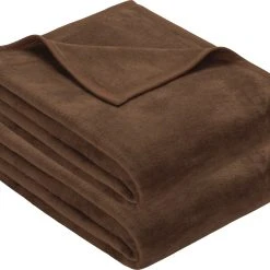 Erwin Müller Wohndecke 2er-Pack In Dunkelbraun