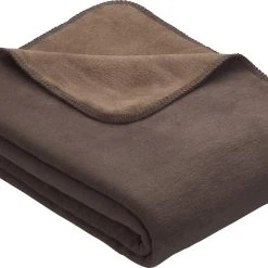 Erwin Müller Wohndecke In Espresso/hellbraun