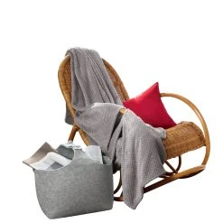 Erwin Müller Wohndecke In Grau