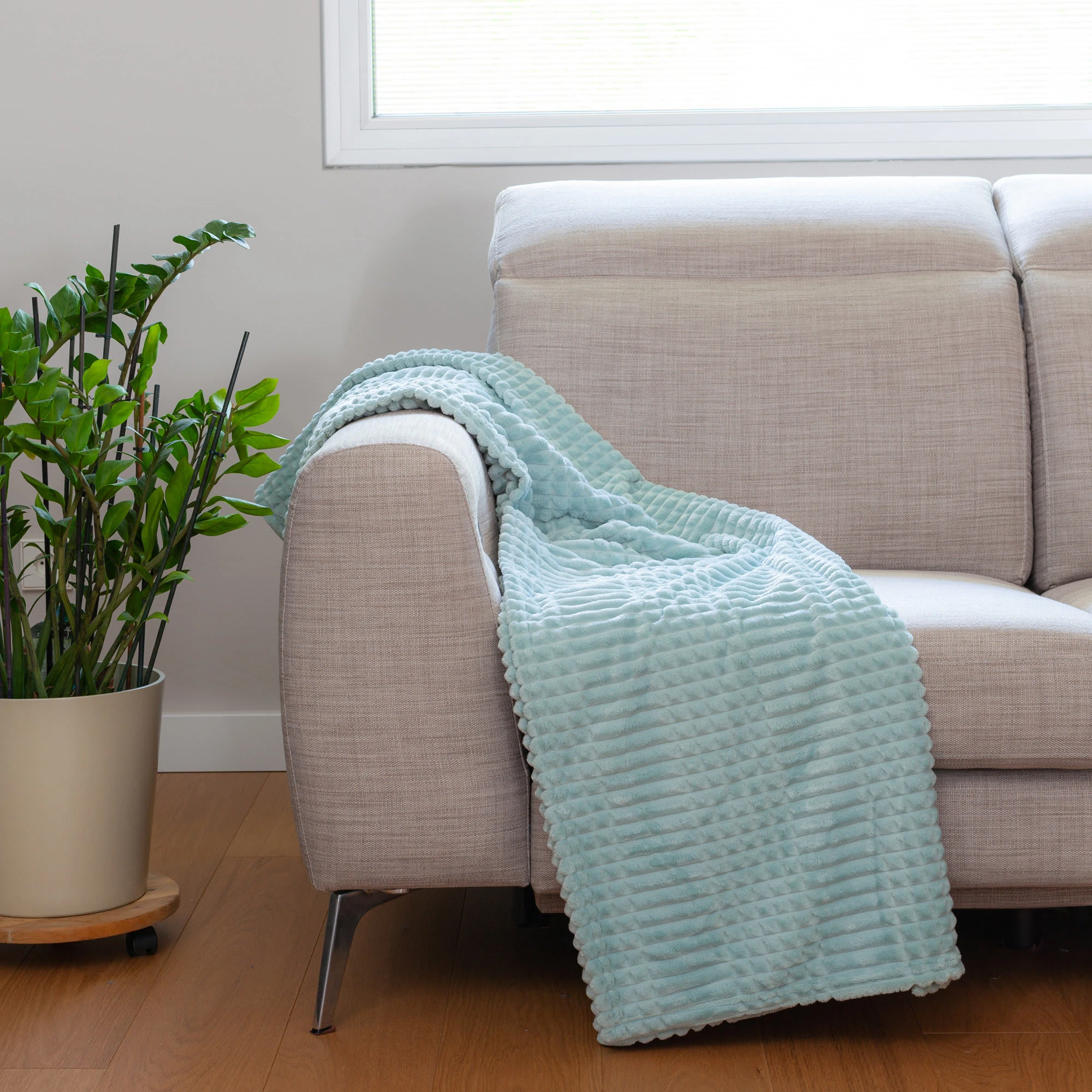 Erwin Müller Wohndecke In Jade – Bild 2