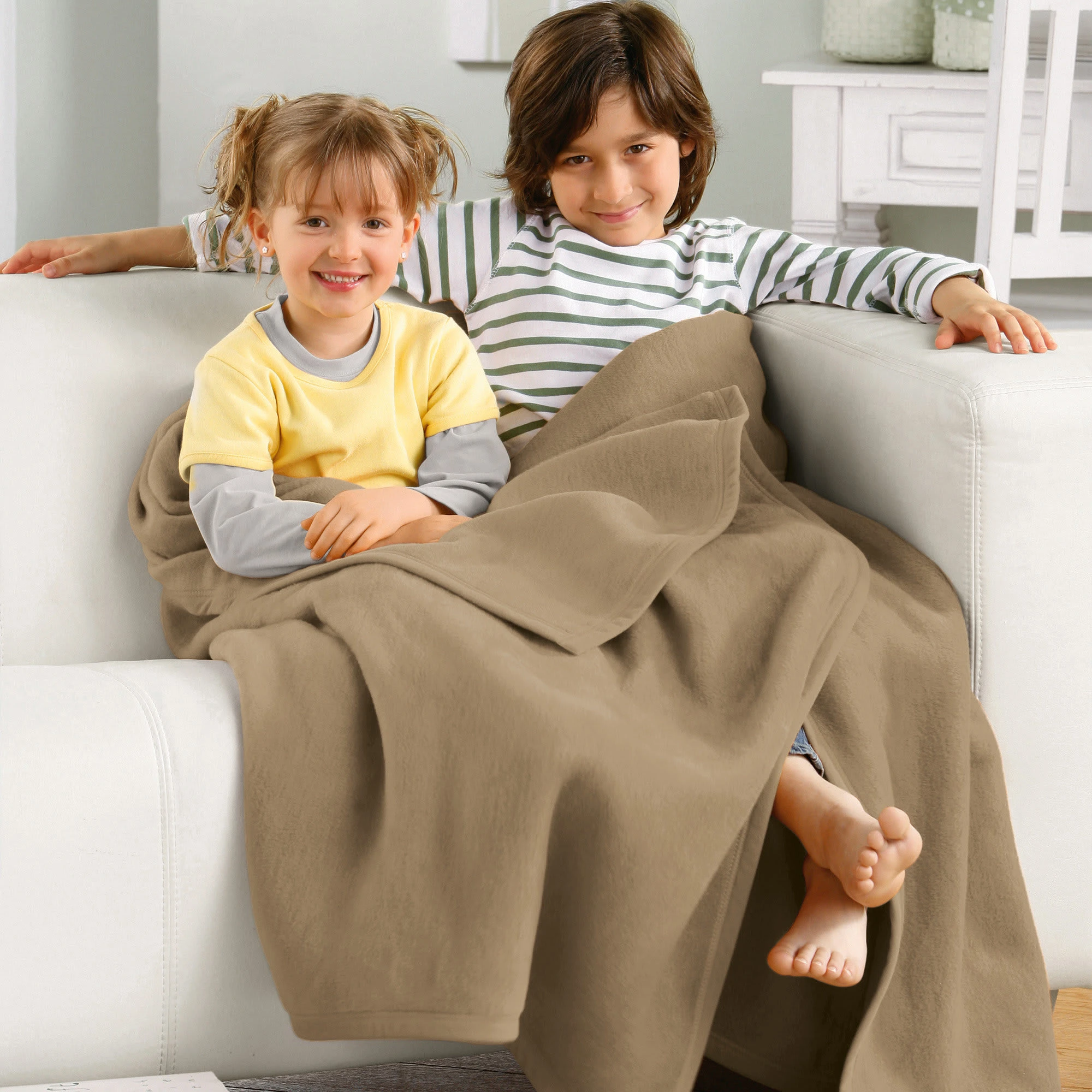 Erwin Müller Wohndecke In Kamel – Bild 3