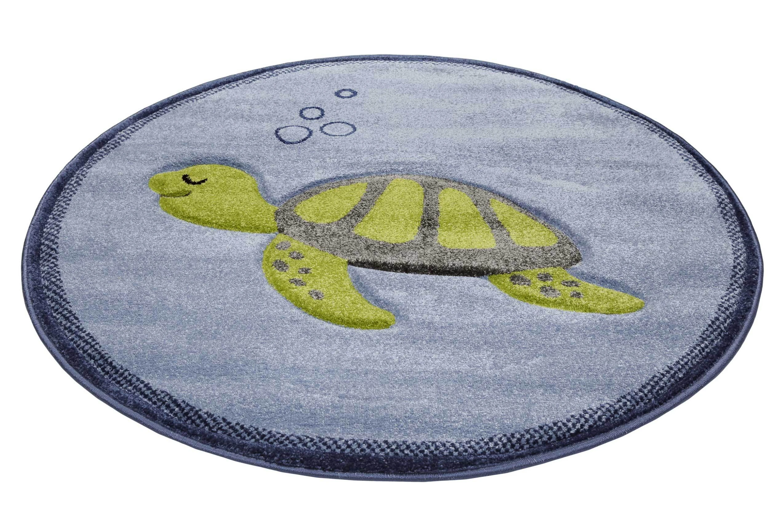 ESPRIT Teppich Turtle In Blau – Bild 2