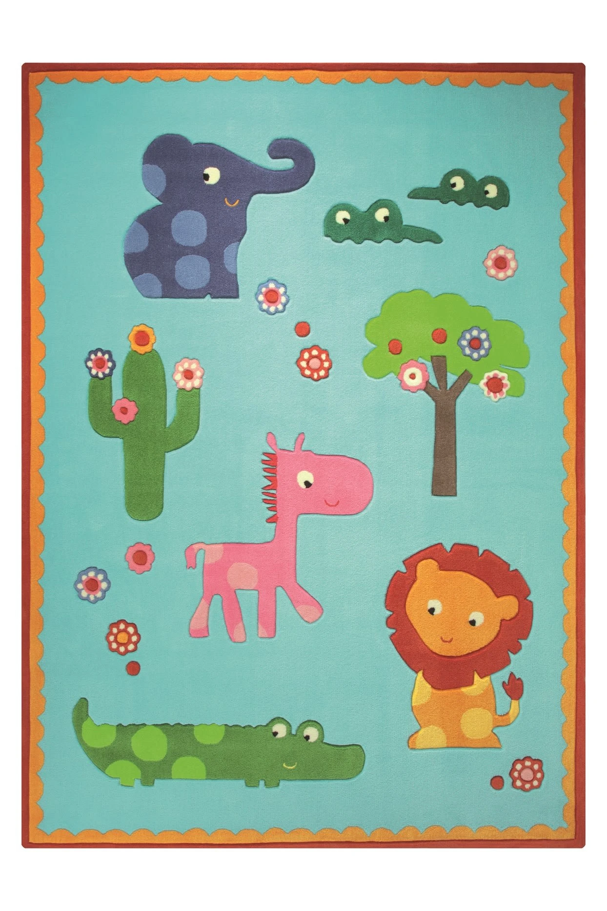 ESPRIT Teppich Zoo In Türkis