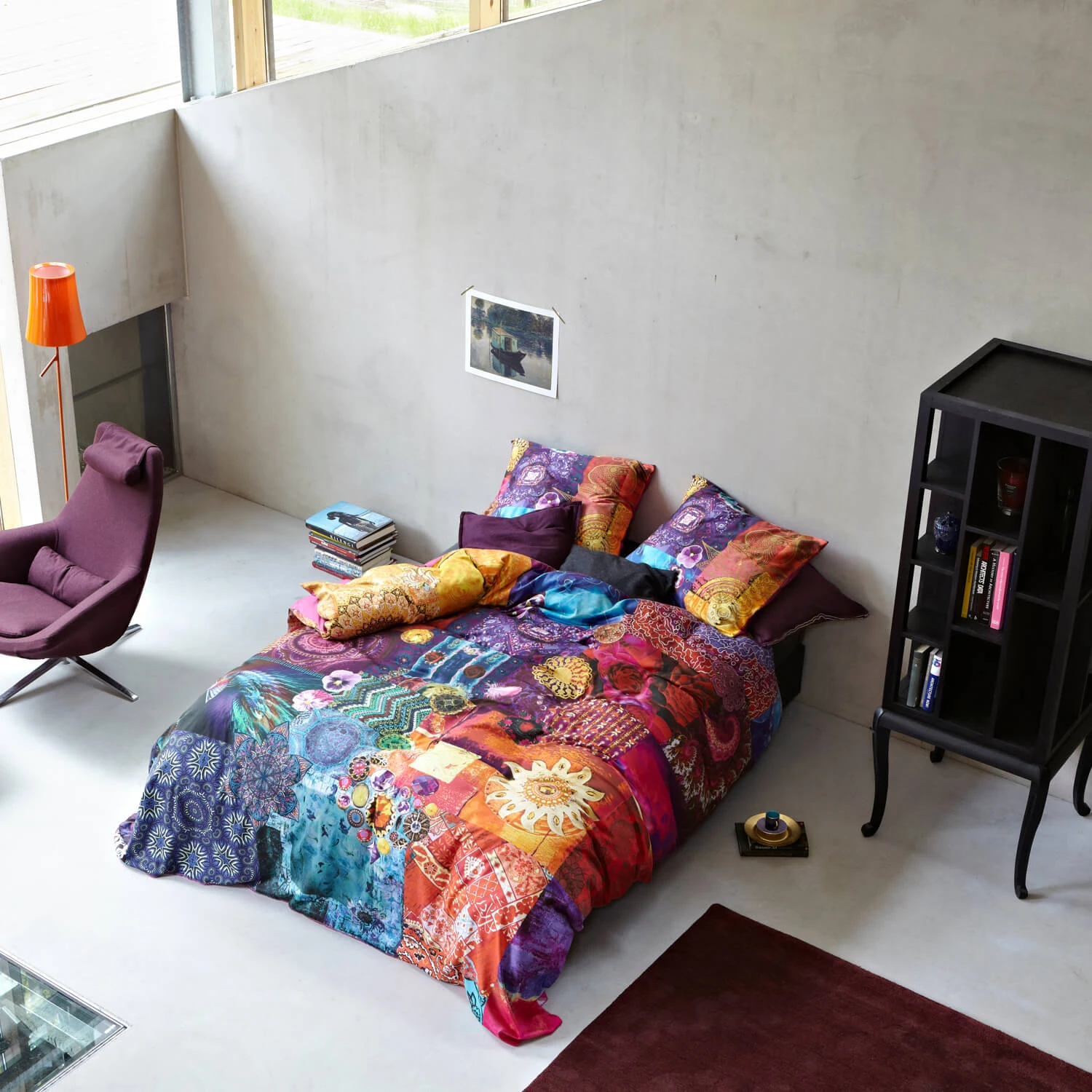 ESSENZA Bettwäsche Delhi Purple In Bunt – Bild 2