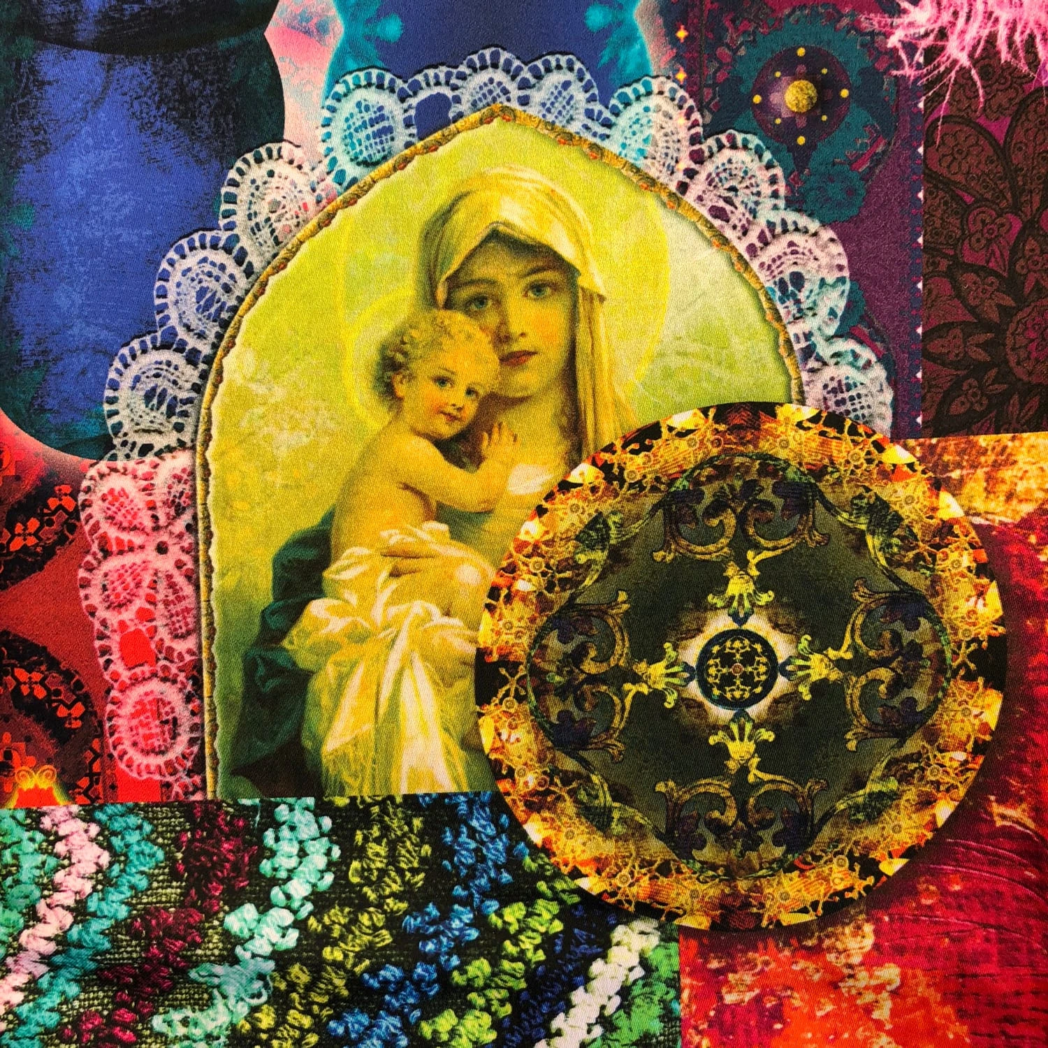 ESSENZA Bettwäsche Delhi Purple In Bunt – Bild 6