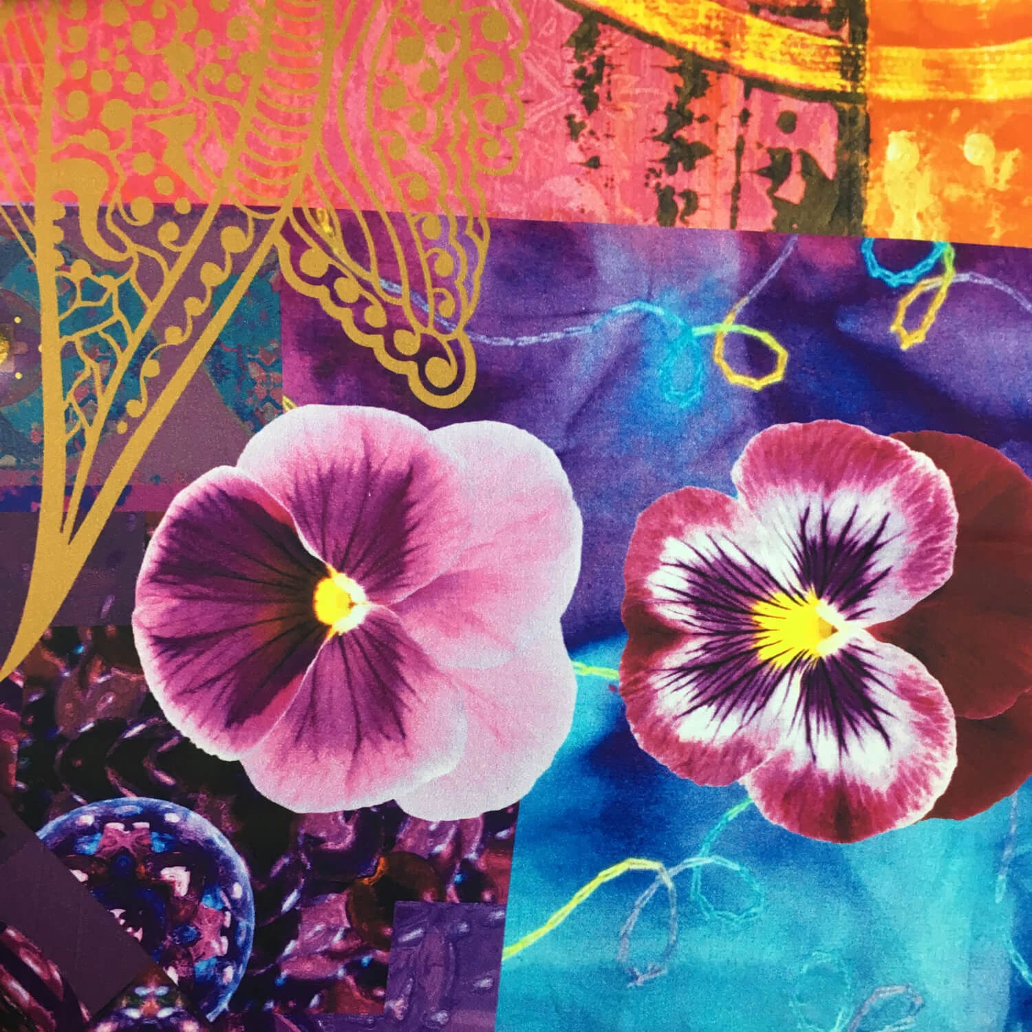 ESSENZA Bettwäsche Delhi Purple In Bunt – Bild 7