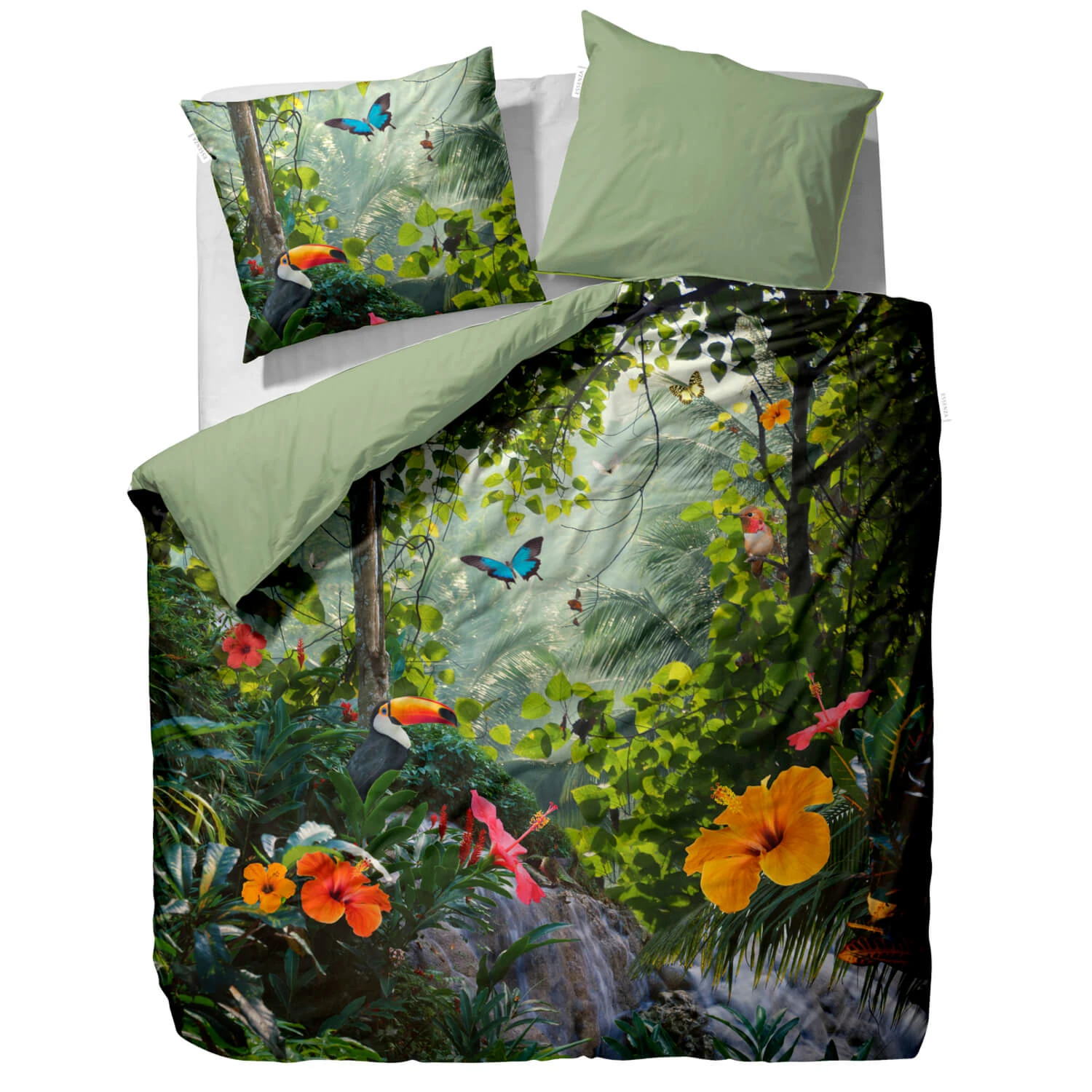 ESSENZA Bettwäsche Gabriel Grün In Grün