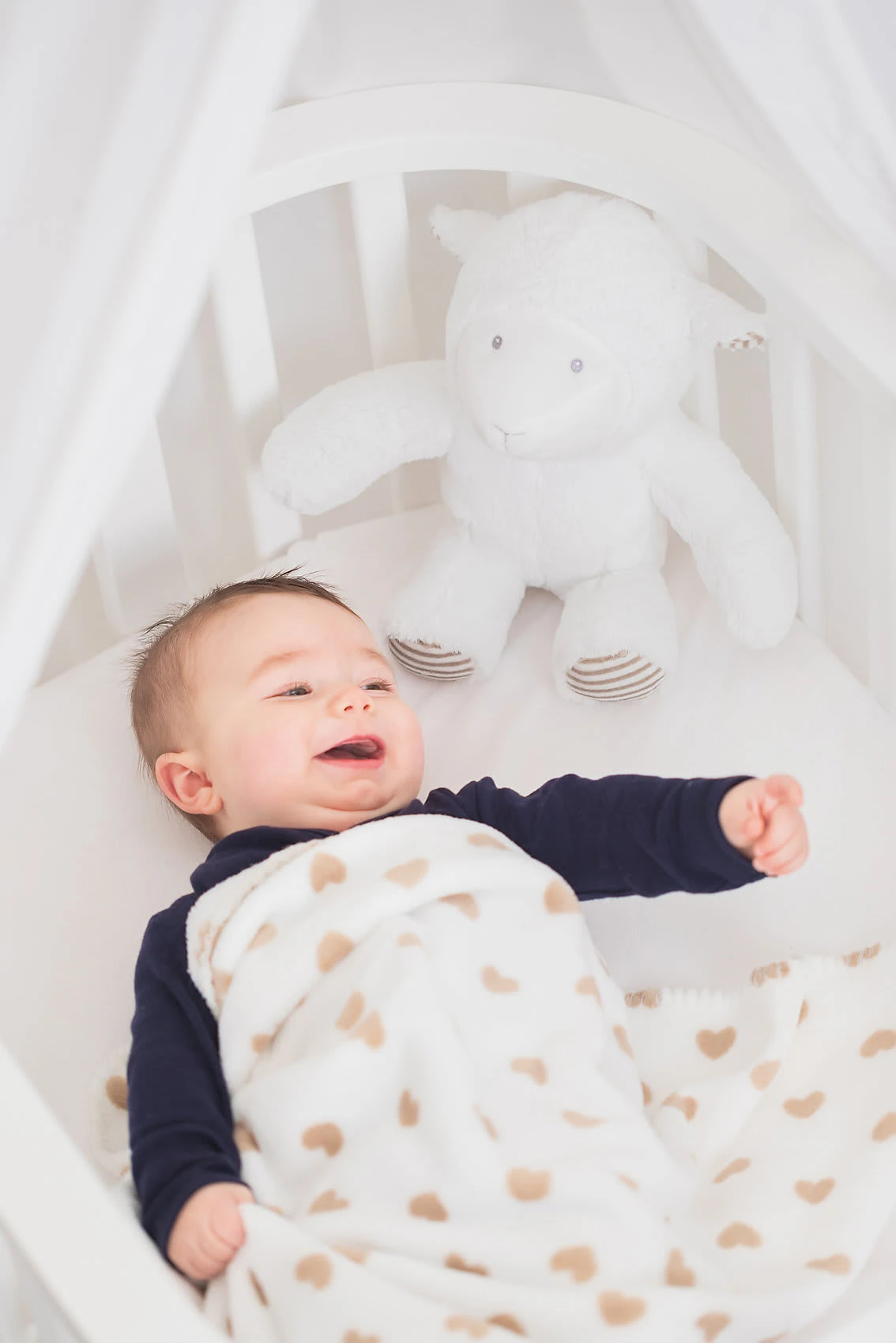 Fillikid Plüschtier Set Schaf Mit Decke – Bild 2