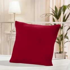 Formesse Kuschelkissenbezug Bella Donna In Dunkelrot