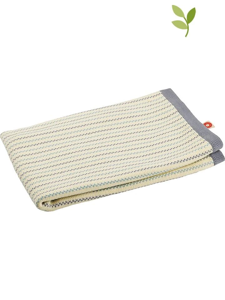 Franck & Fischer Babydecke "Pippi" In Creme/ Grau - (L)100 X (B)70 Cm