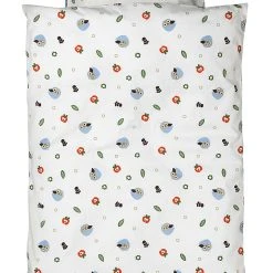 Franck & Fischer Bettwäsche-Set "Ester Owl" In Weiß/ Bunt - (L)135 X (B)100 Cm