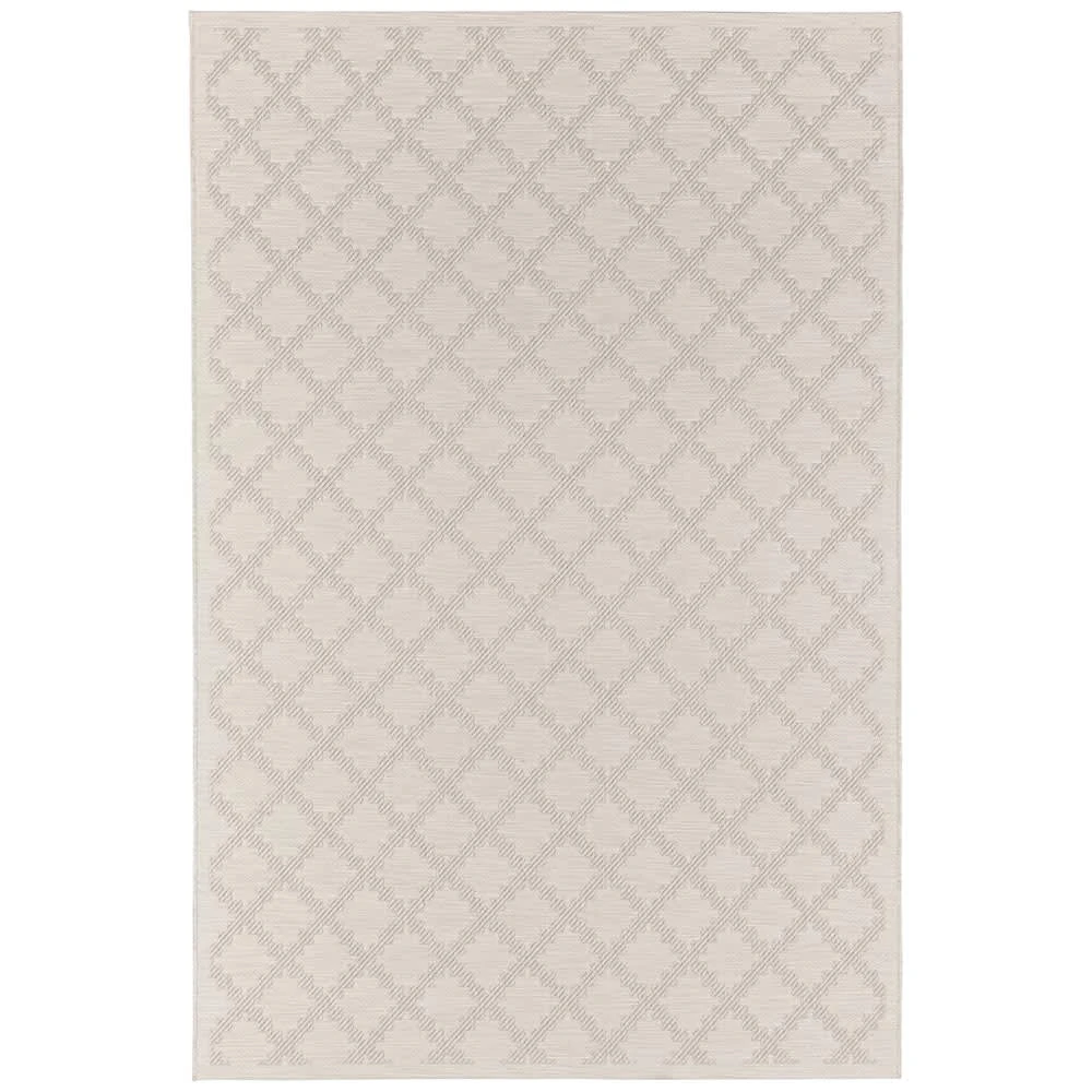 Freundin Home Collection Flachgewebe Teppich Dawn Creme