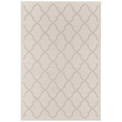 Freundin Home Collection Flachgewebe Teppich Heaven Creme