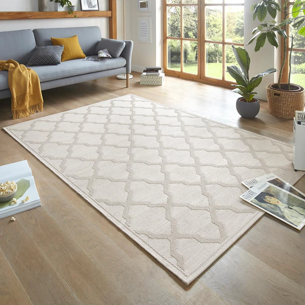 Freundin Home Collection Flachgewebe Teppich Heaven Creme â Bild 4