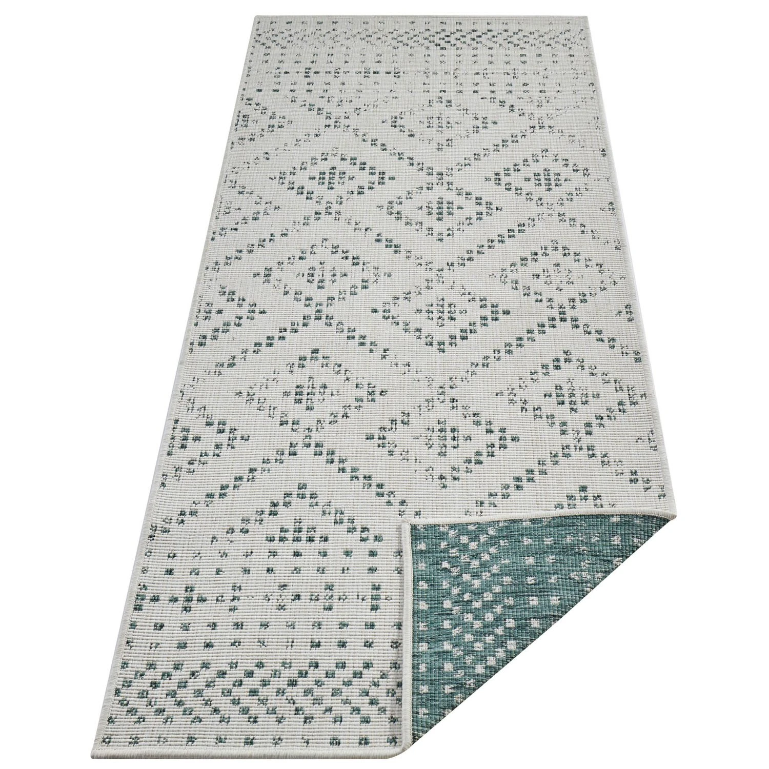 Freundin Home Collection In- & Outdoor Wendeteppich Olympia Grün – Bild 10